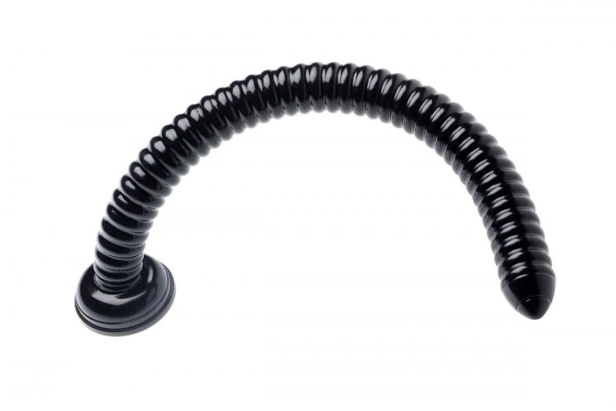 Ribbed Anal Snake Anaaldildo - 48 cm