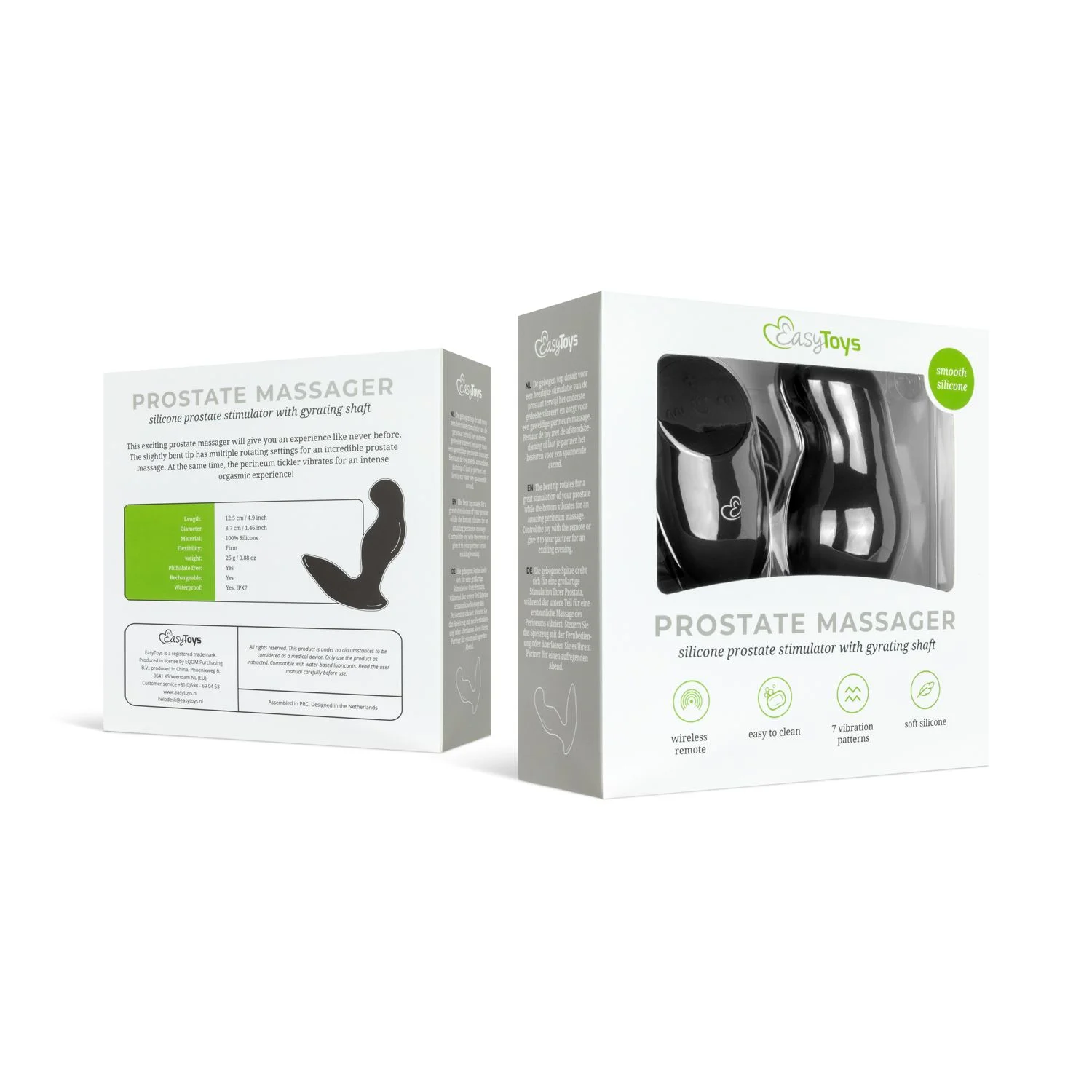Vibrerende Prostaat Vibrator Met Draadloze Afstandsbediening