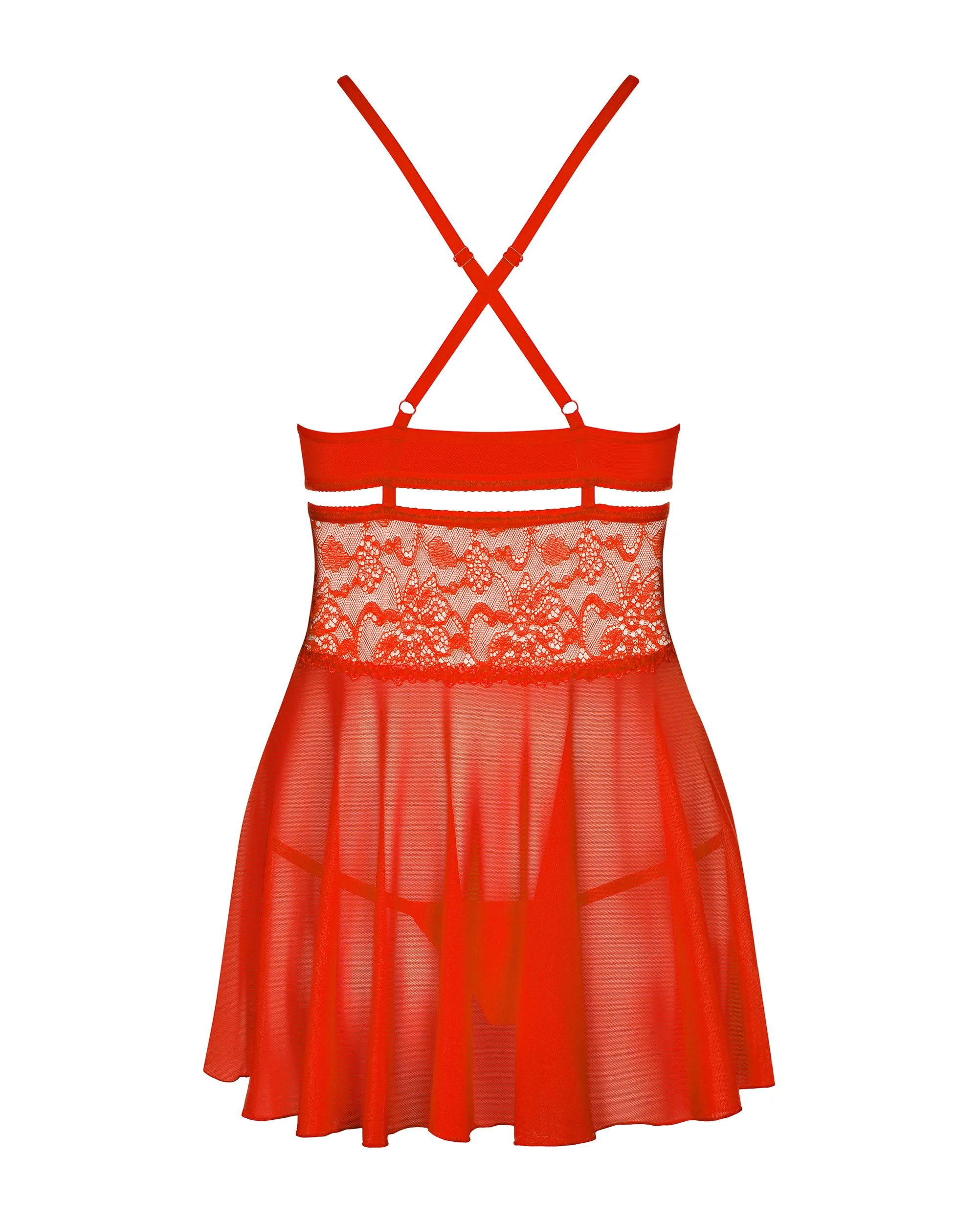 Babydoll Set - Rood