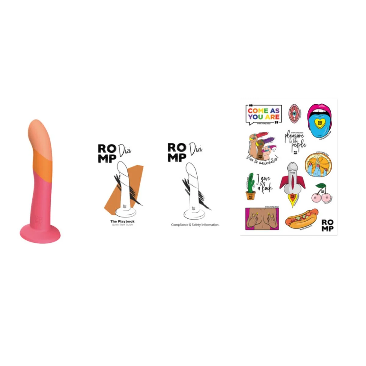ROMP – Dizi Realistisch Dildo – roze