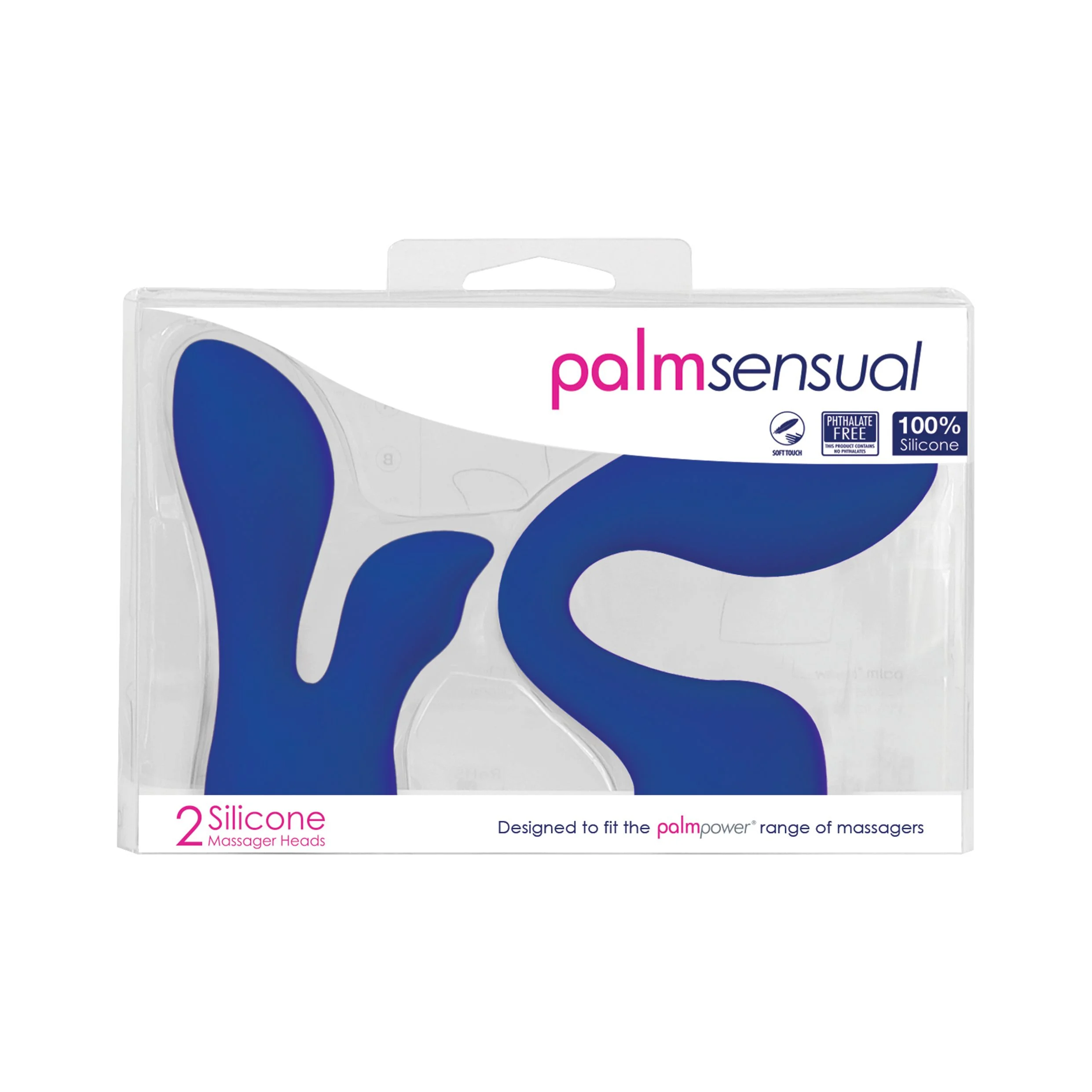 PalmPower - Wand Massager Opzetstukken PalmSensual Blauw