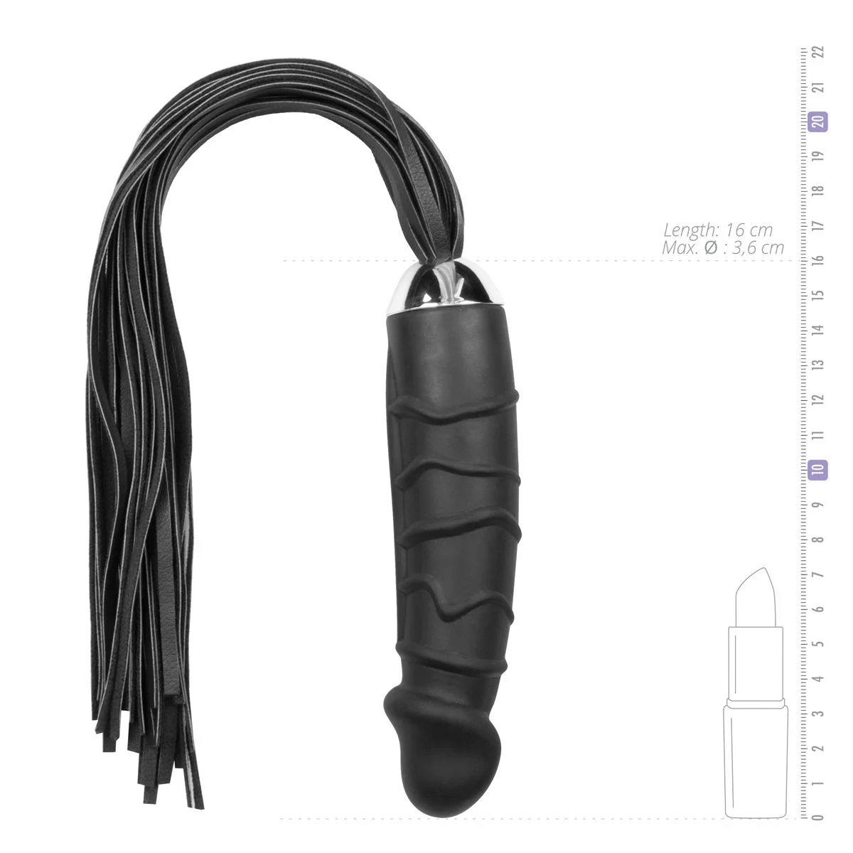 Fetish - Zweep met dildo