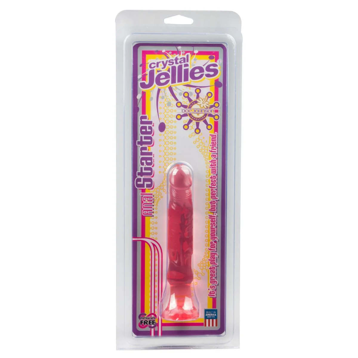 Crystal Jellies Anal Starter Dildo - Roze