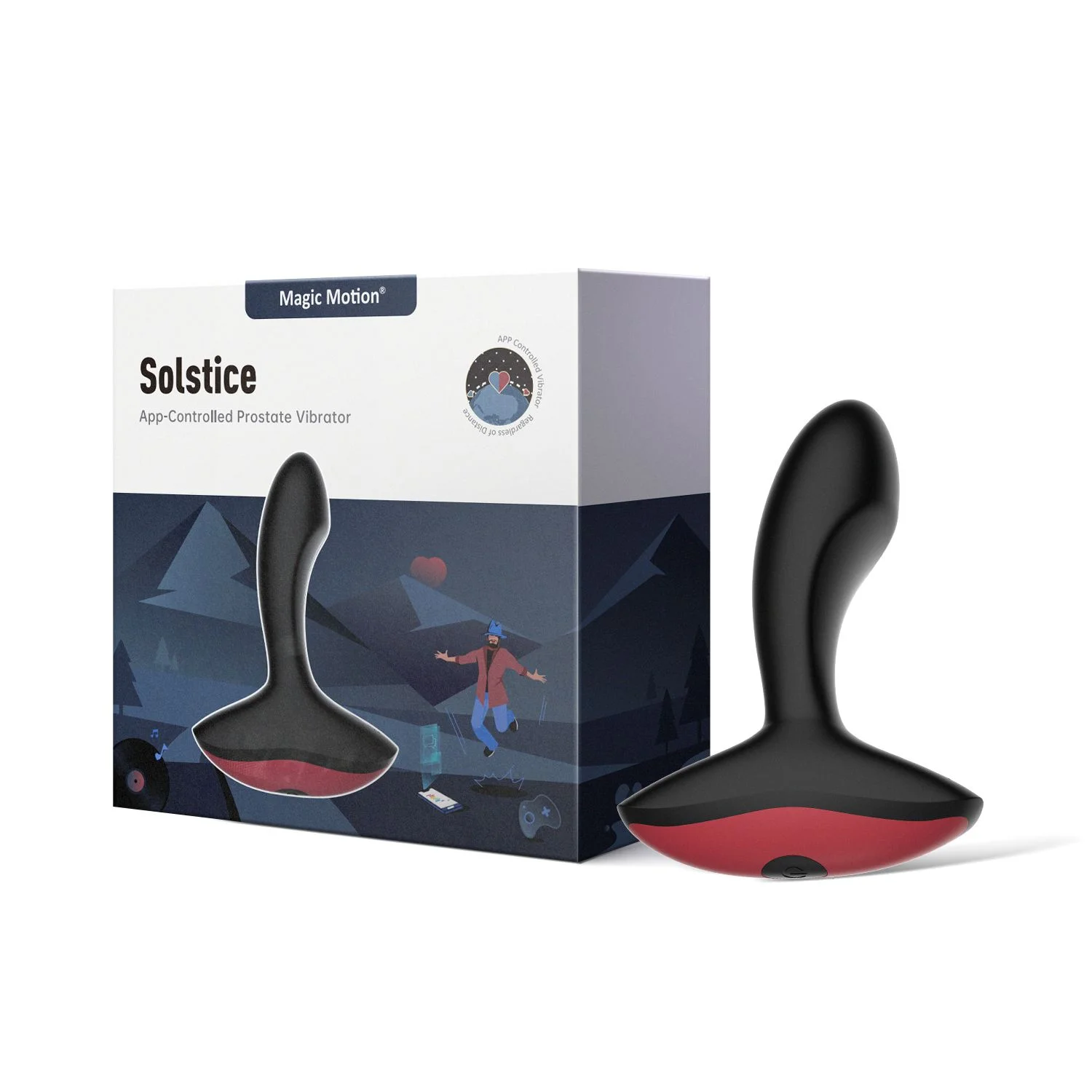 Magic Motion - Solstice App Controlled Prostaat Vibrator