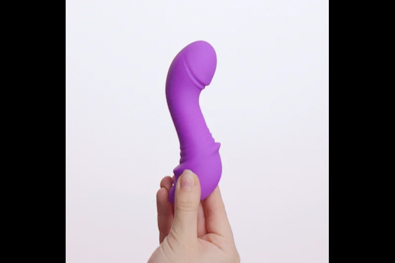 Teazers – Mini Thrusting Vibrator – Paars