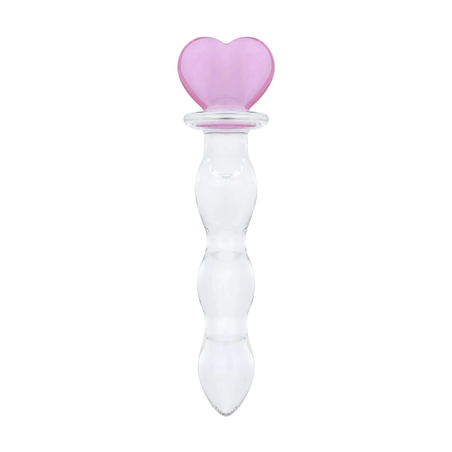 Gildo - No. 37 Glazen Dildo Hartvorm - 18 cm