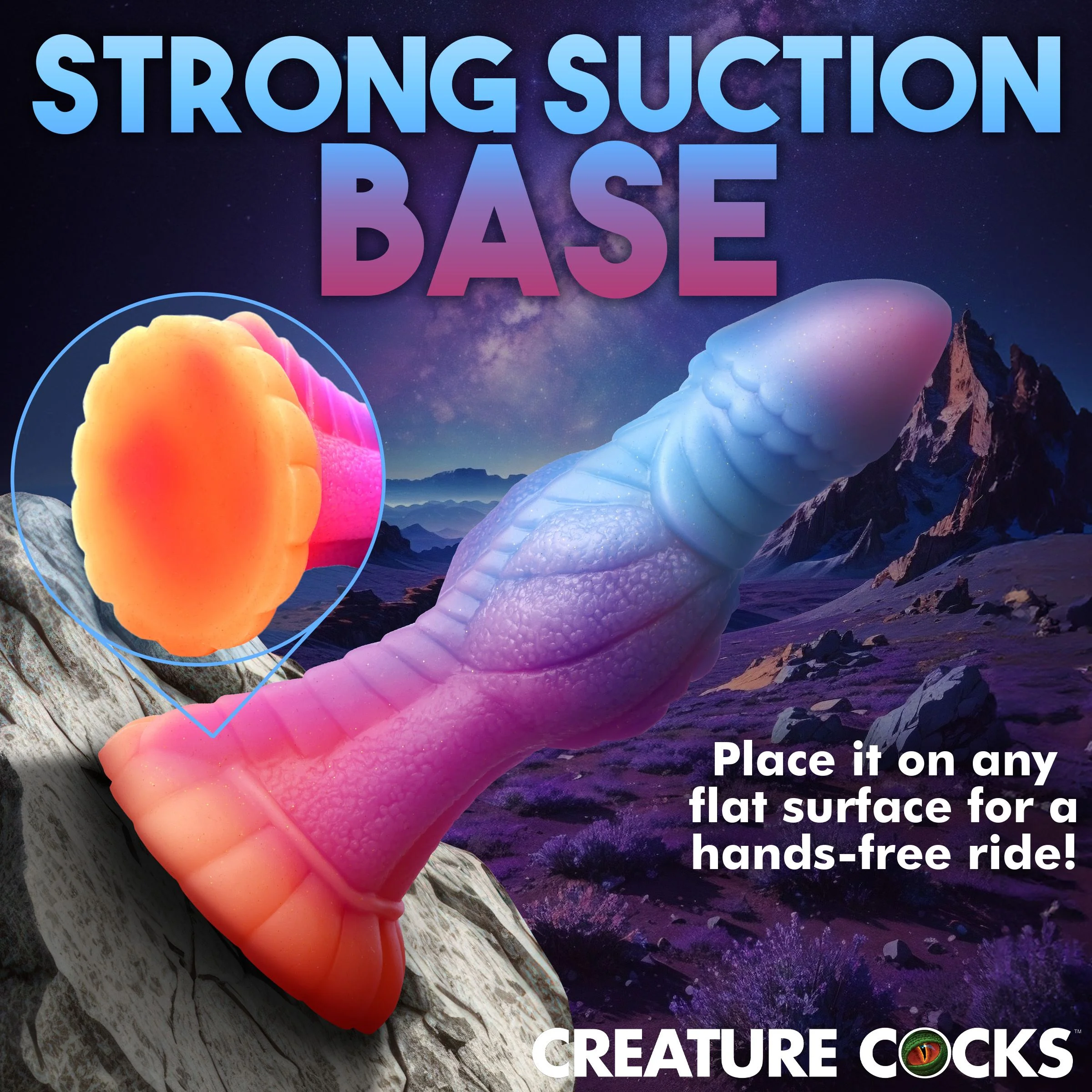 Glow-In-The-Dark Alien Dildo