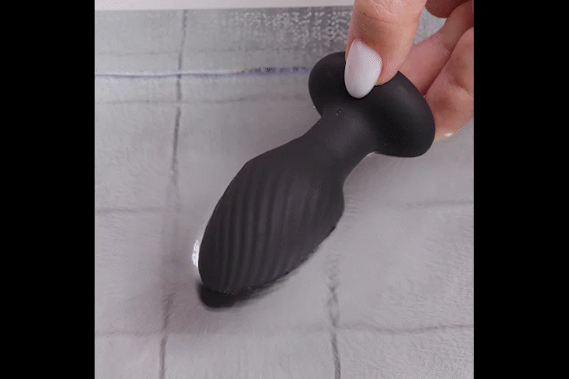 Nexus - Tornado Roterende Butt Plug - Zwart