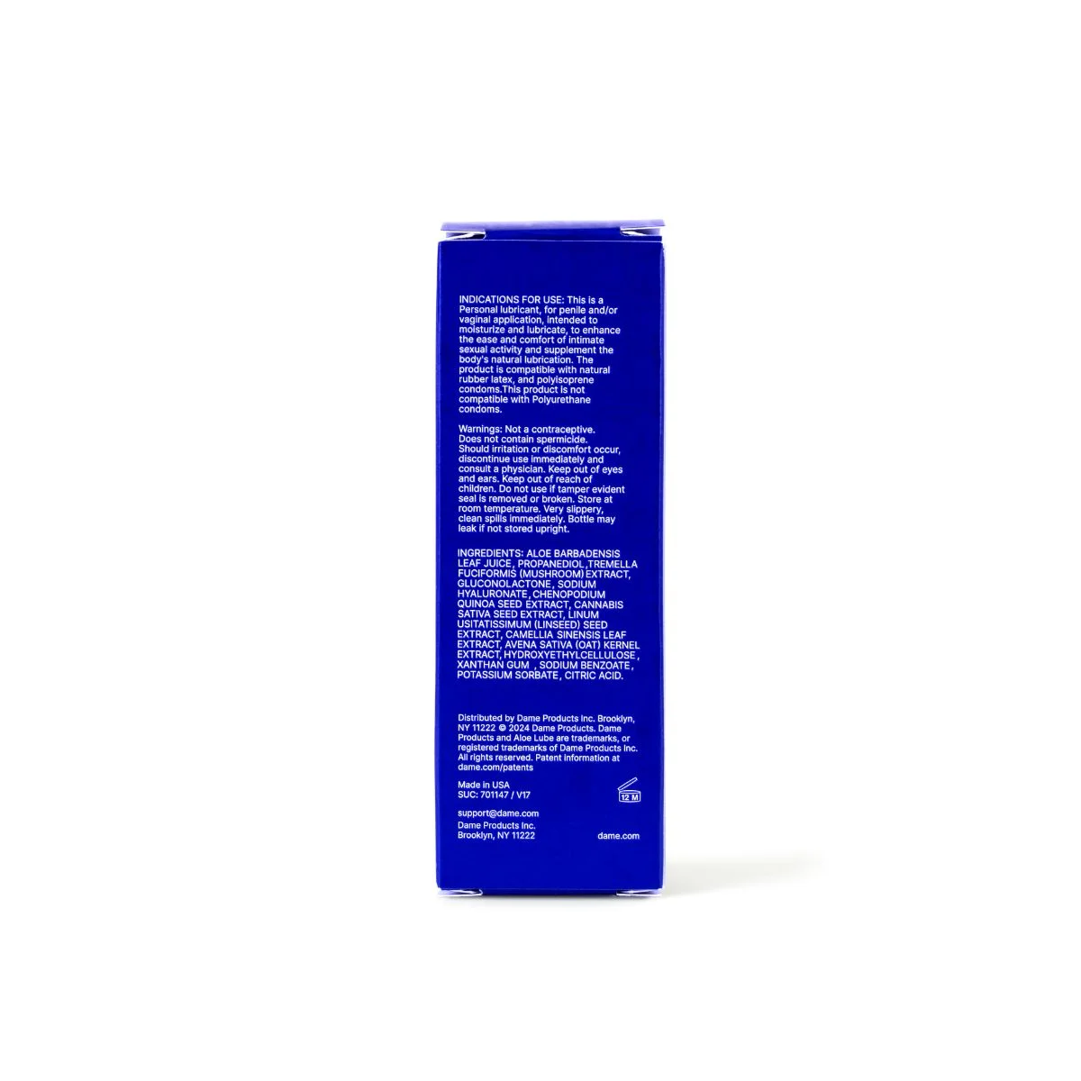 Dame Products - Aloe Glijmiddel - 118ml
