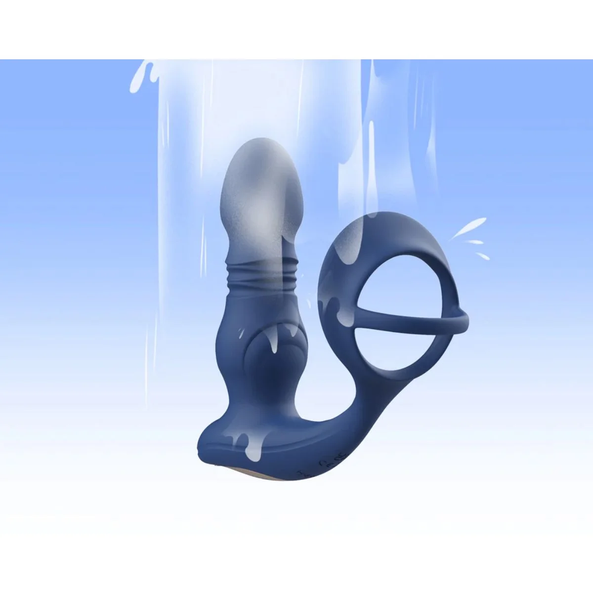 HoneyPlayBox – Cyrus Thrusting Prostate Vibrator – Zwart