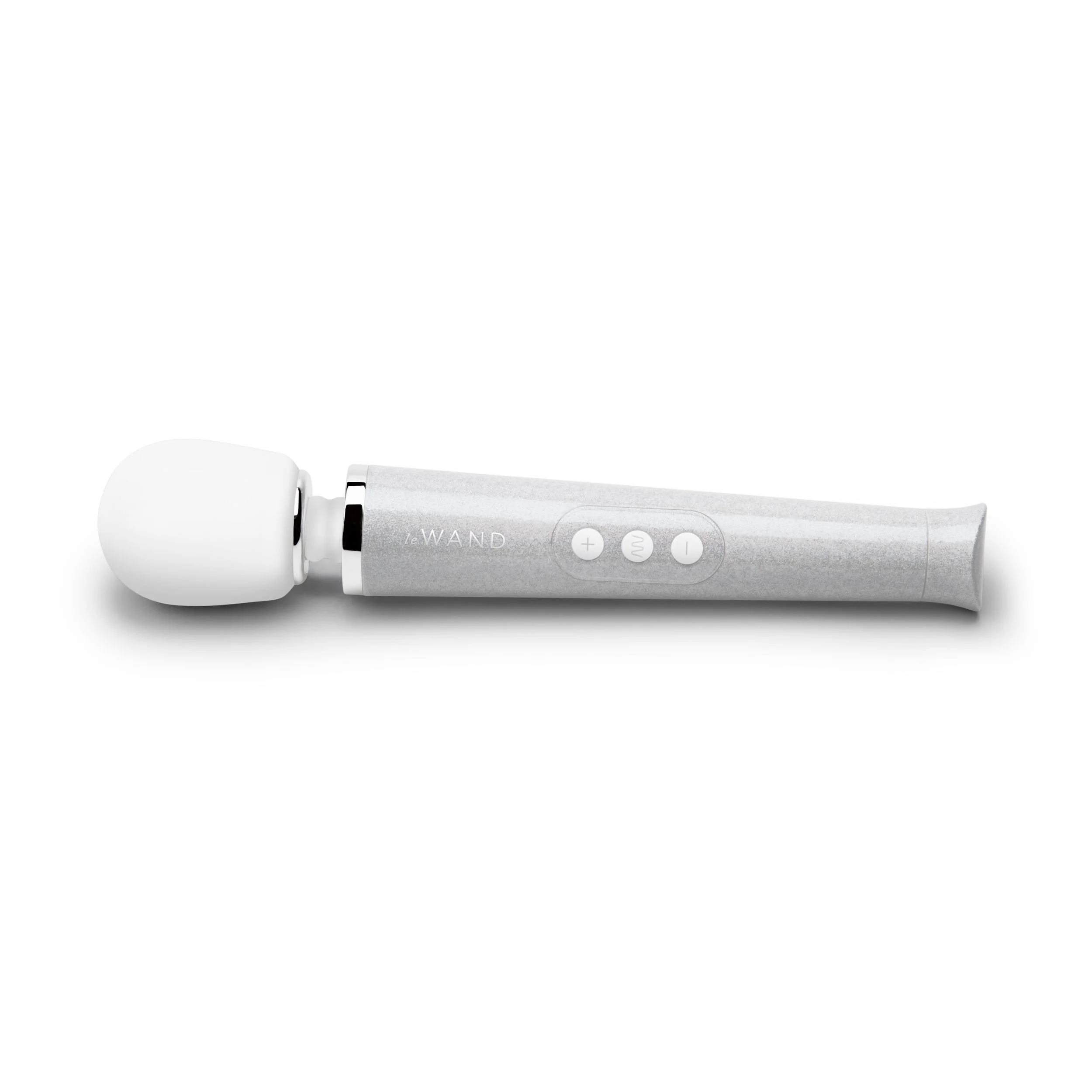 LE WAND – Petite All That Glimmers Wand Vibrator – Wit