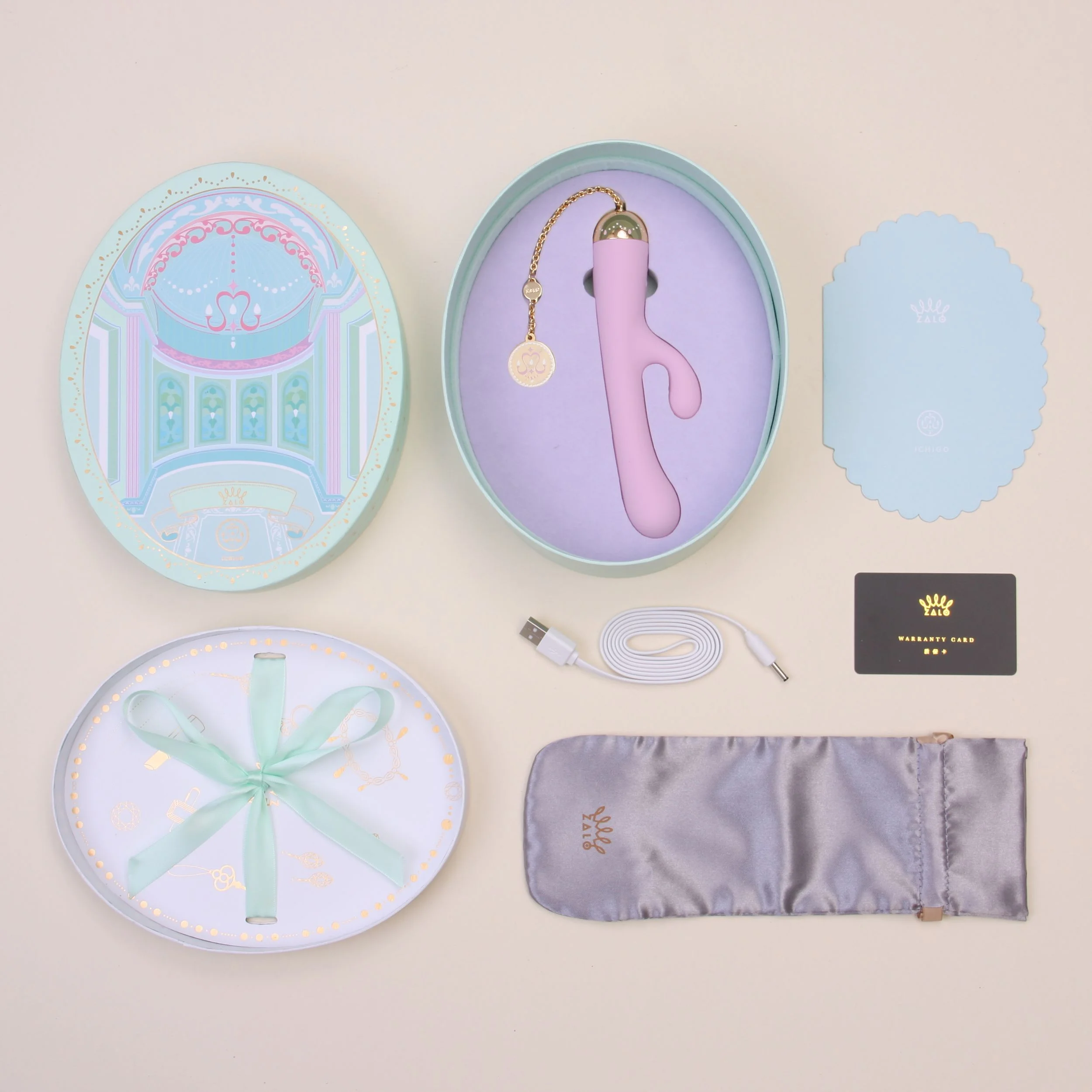 Zalo - Ichigo Rabbit Vibrator Paars