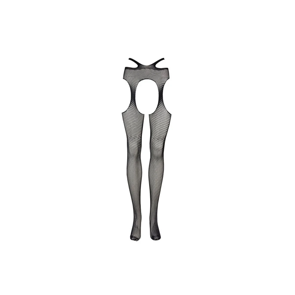 Le Desir - Jarretelpanty met Bandjes in de Taille Queen Size - Zwart