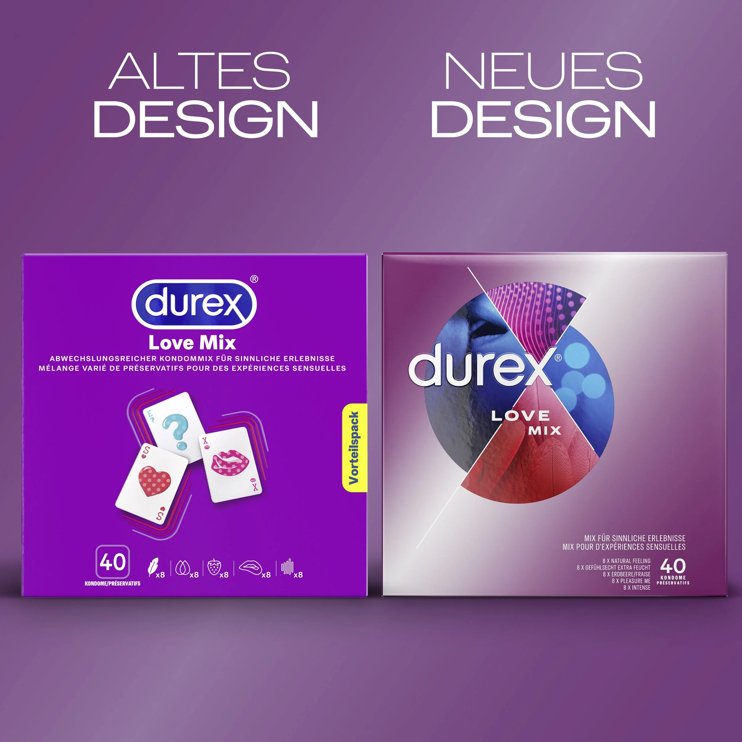 Durex Love Mix - 40 Condooms