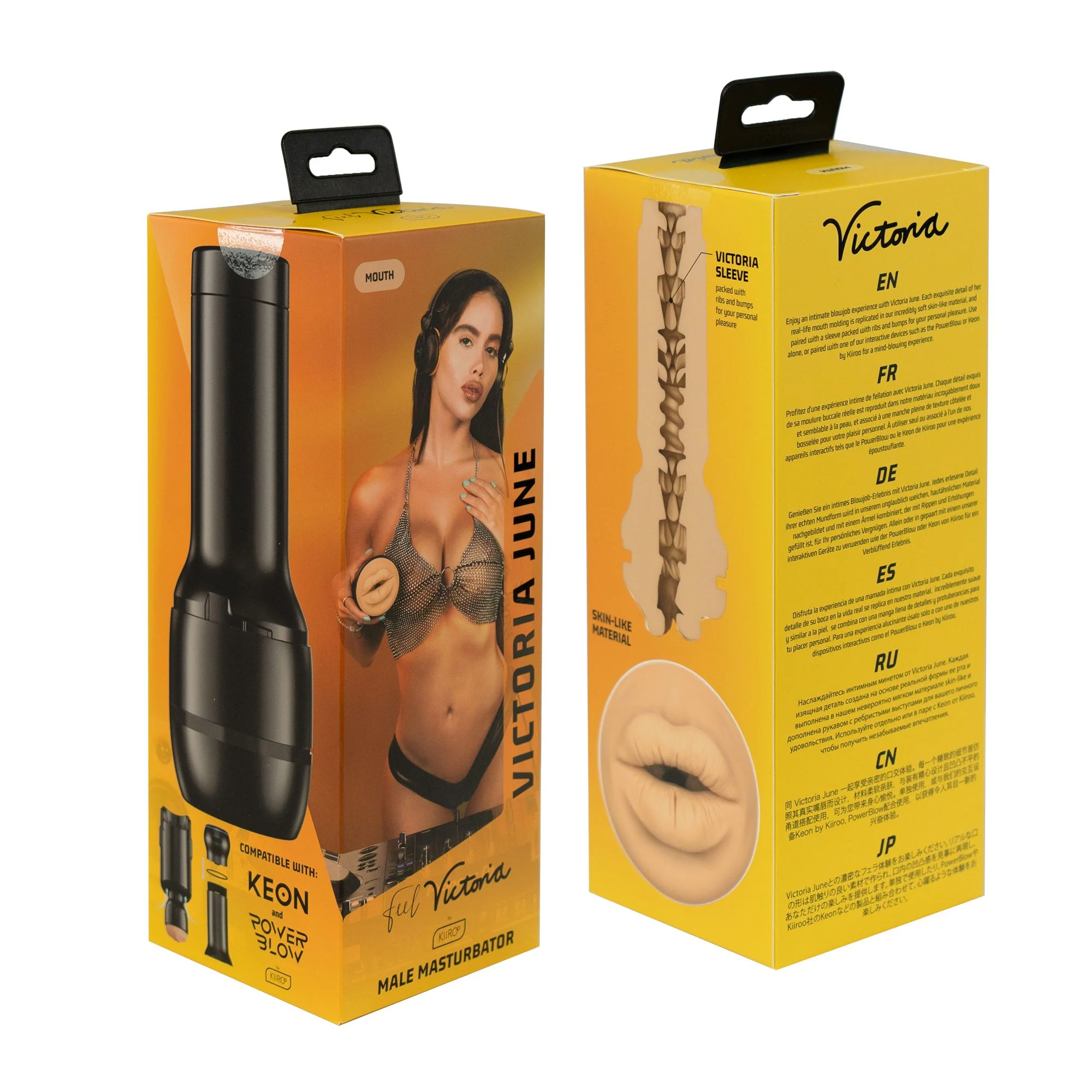 Kiiroo - Stars Collection Strokers Feel Victoria June Mouth