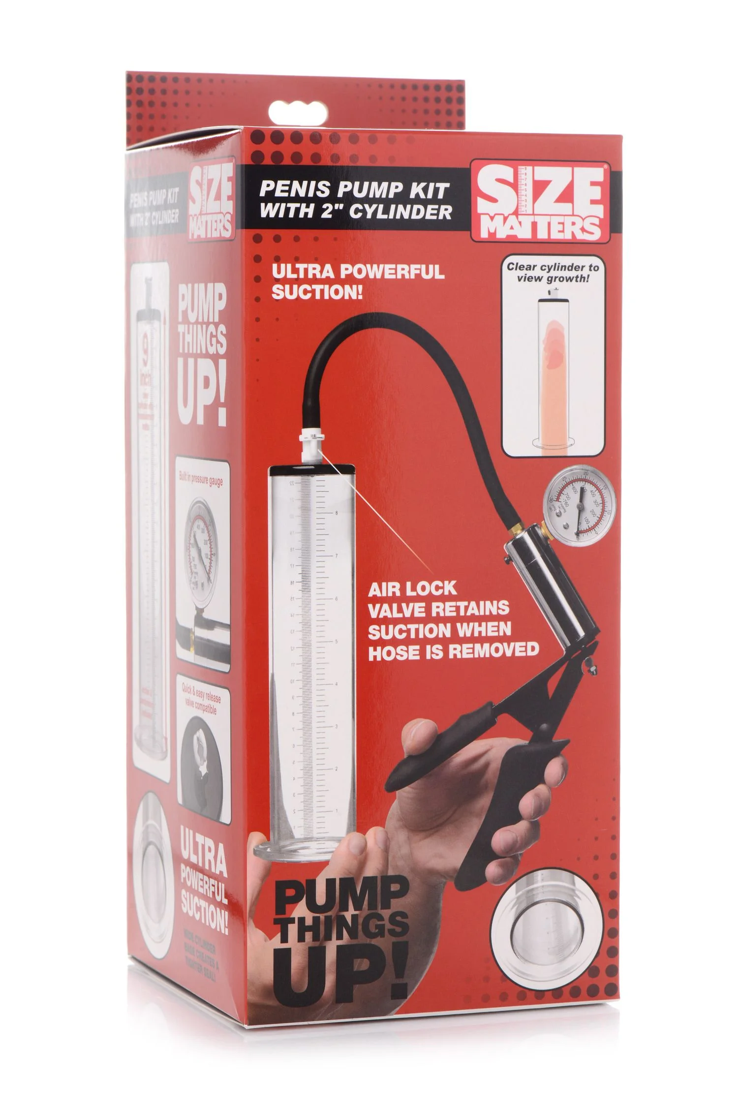 Size Matters - Penis Pomp Kit - Transparante Cilinder Ø5 cm