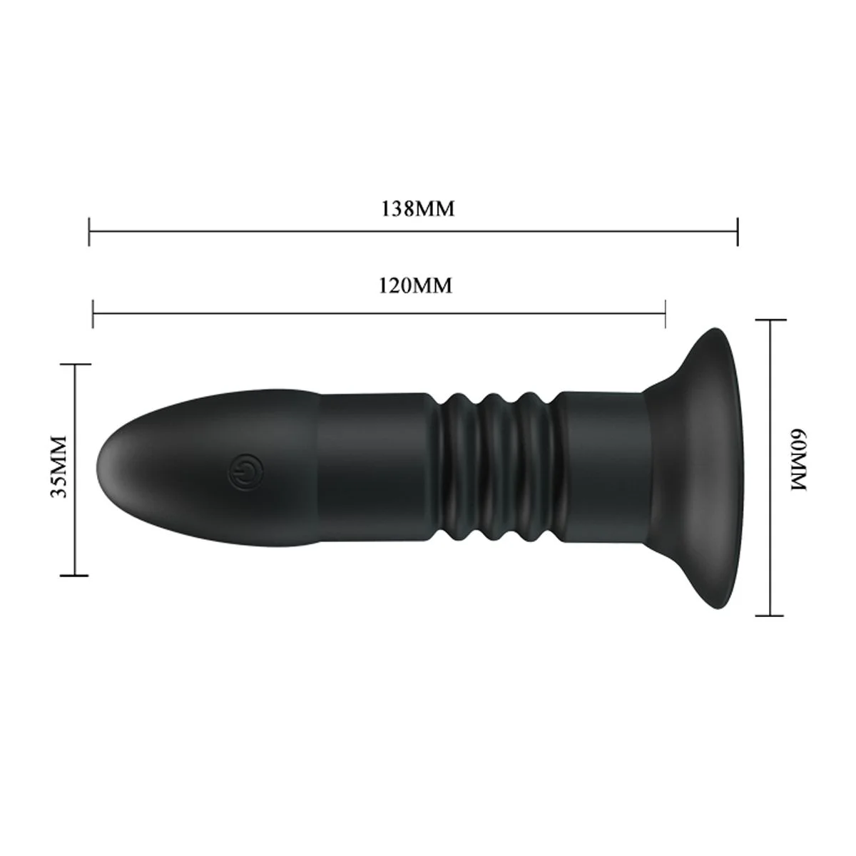 Magic Jingers Vibrerende/Stotende Buttplug