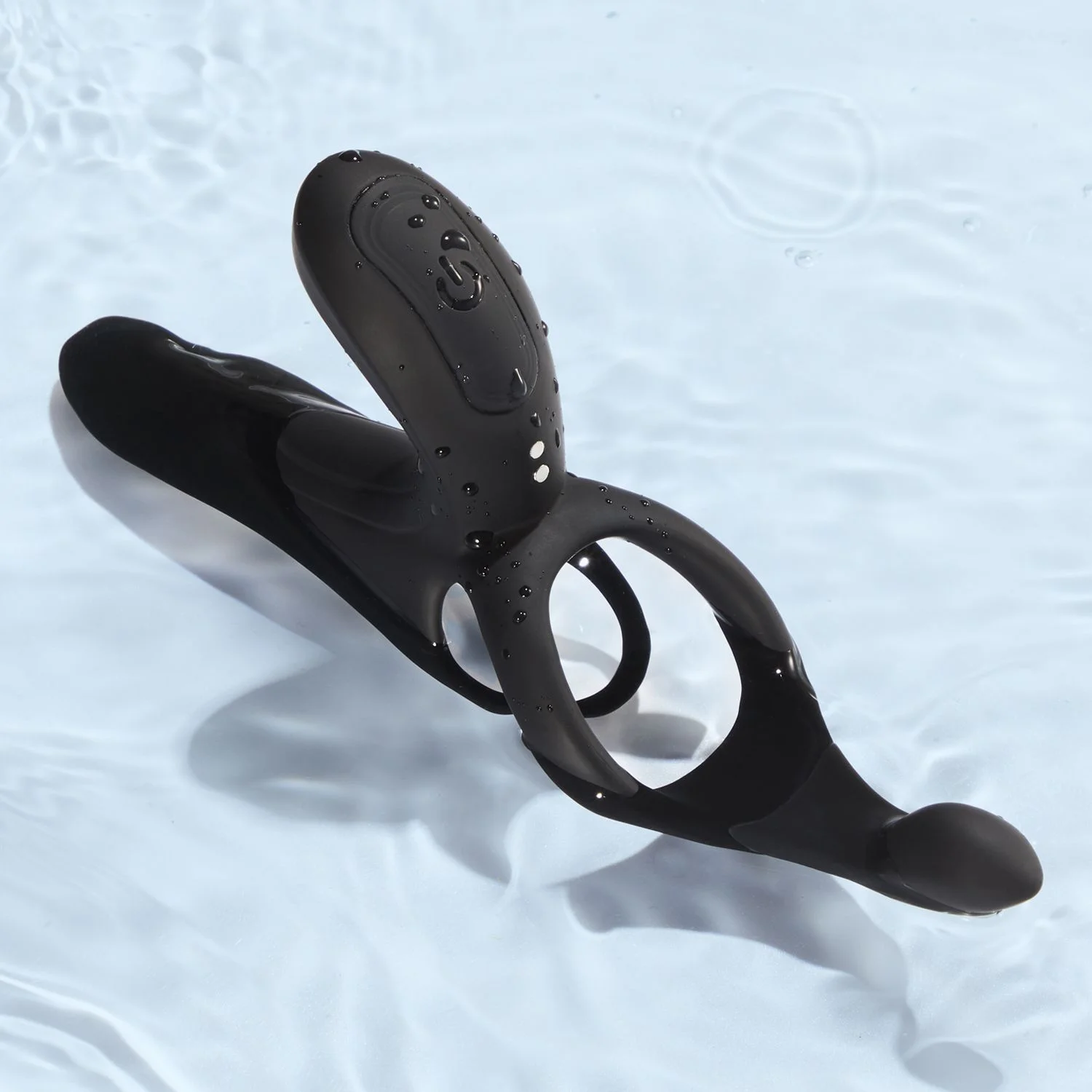HoneyPlayBox - Pleasure Pivot App-bestuurde Vibrator voor Koppels Zwart