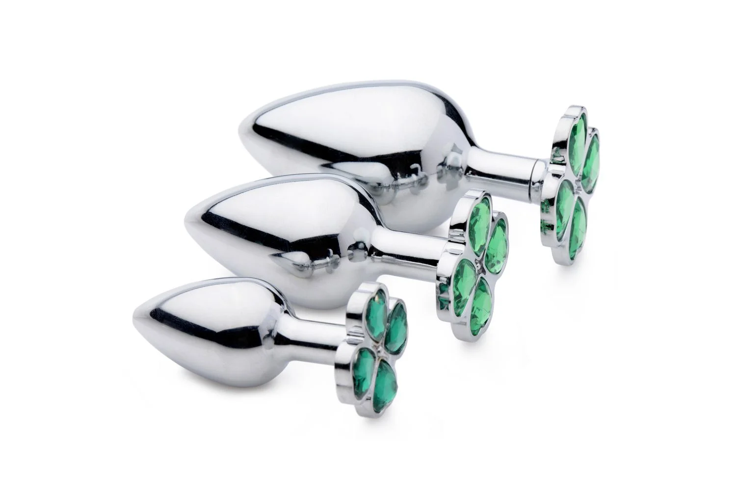 Booty Sparks - Lucky Clover Anaalplug Medium - Groen