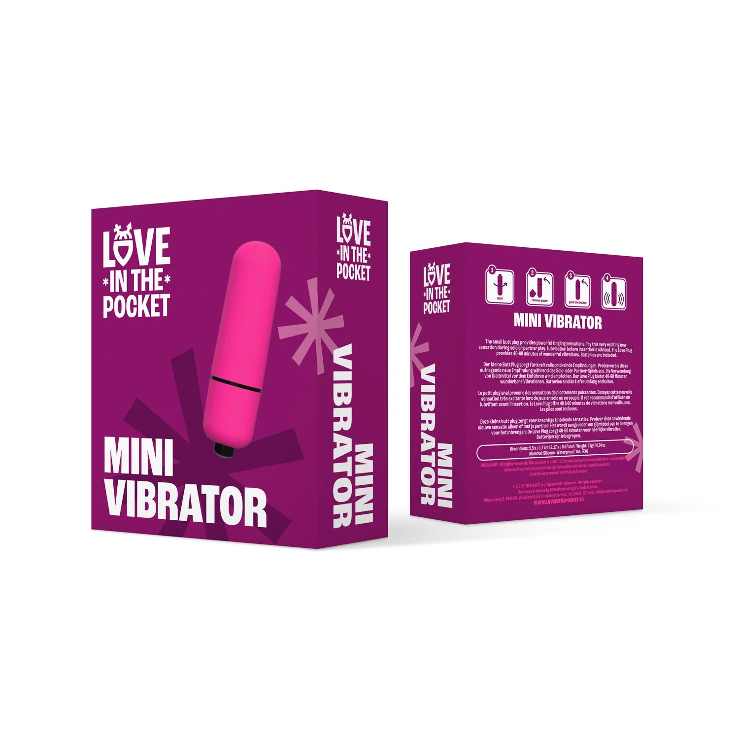 Love in the Pocket - Vibro Love Bullet