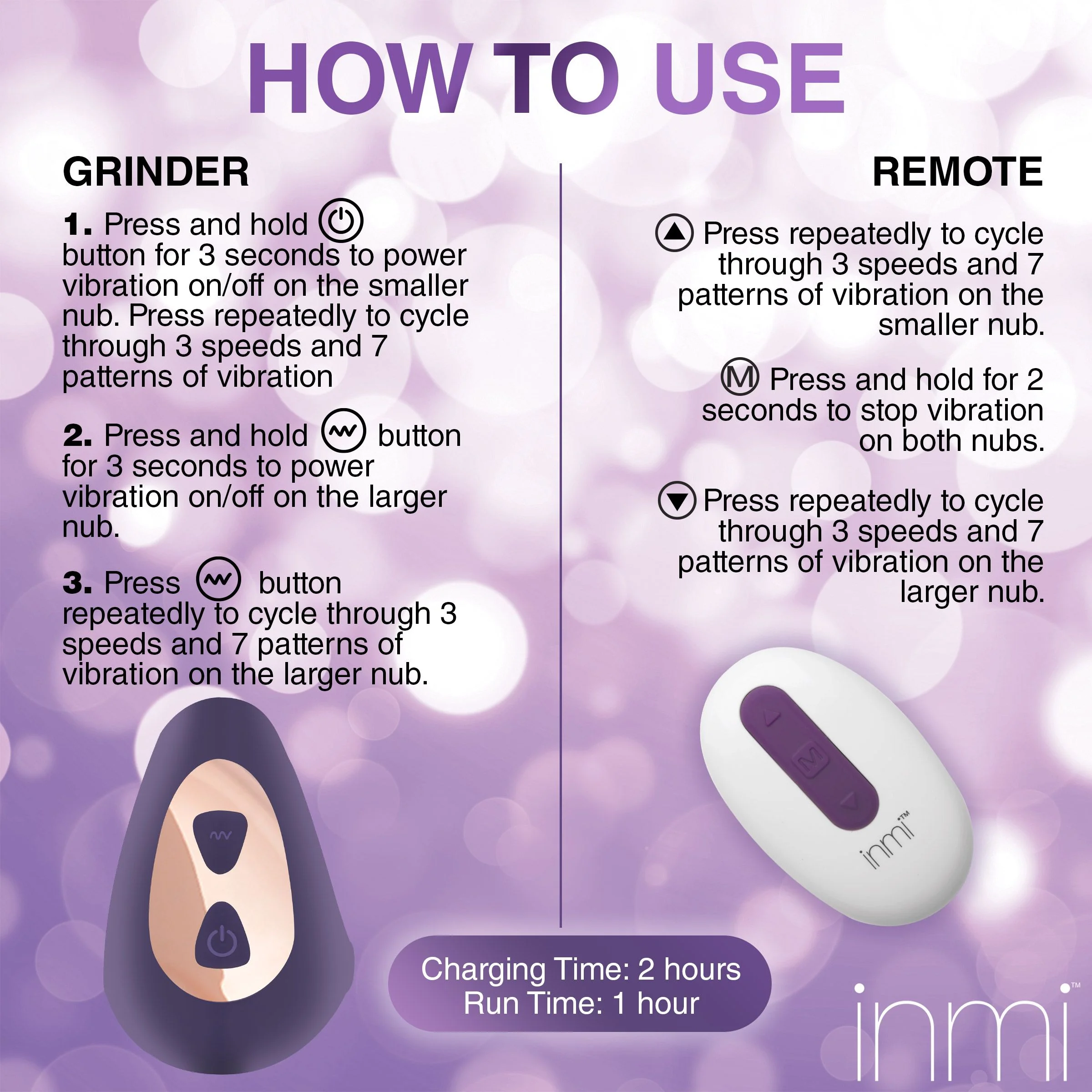Ride N' Grind Vibrator Met Afstandsbediening