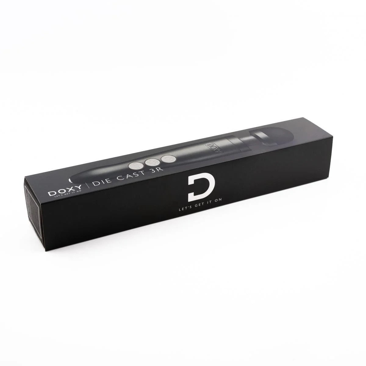 Doxy Die Cast 3R Wand Vibrator - Zwart