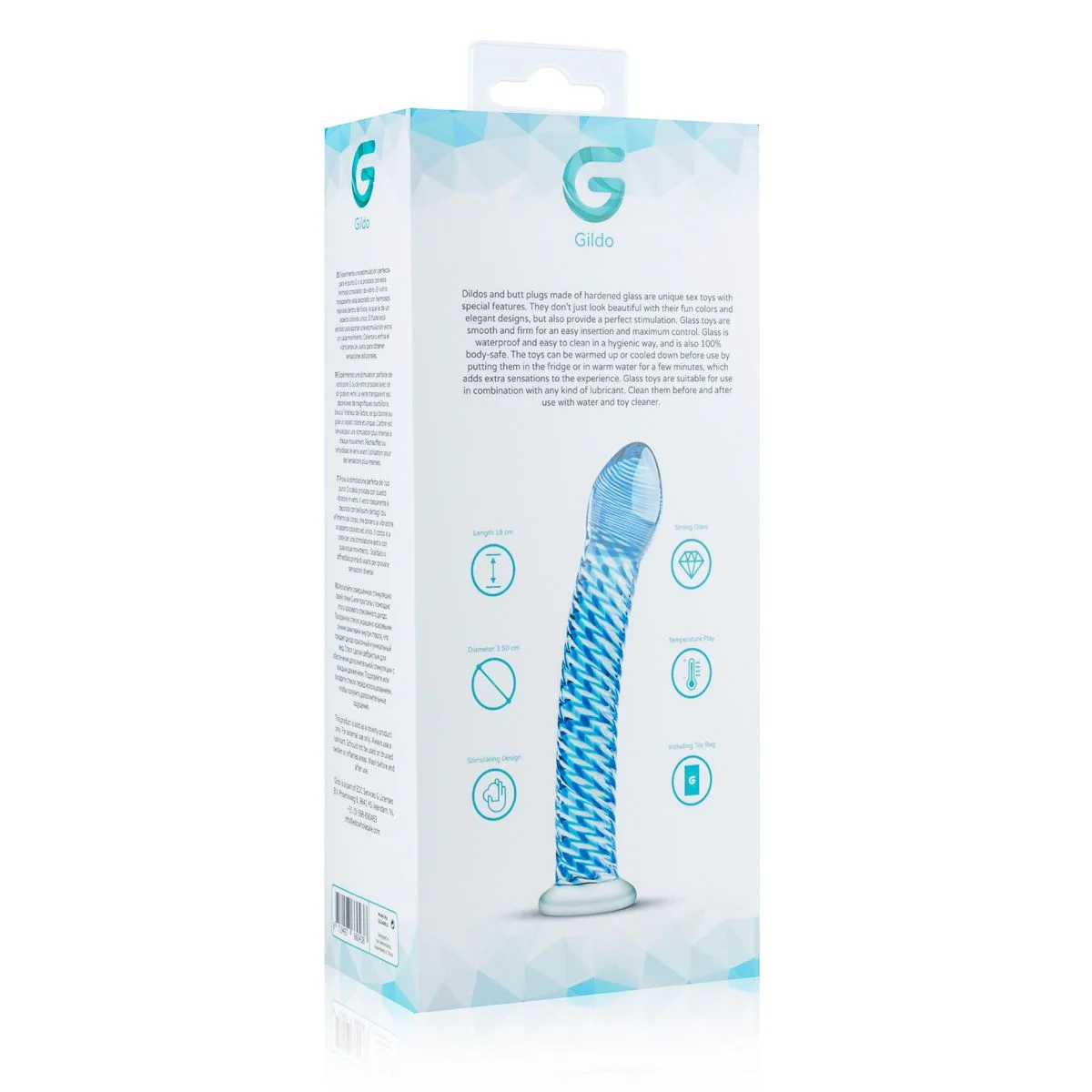 Glazen G-Spot/Prostaatdildo No. 5