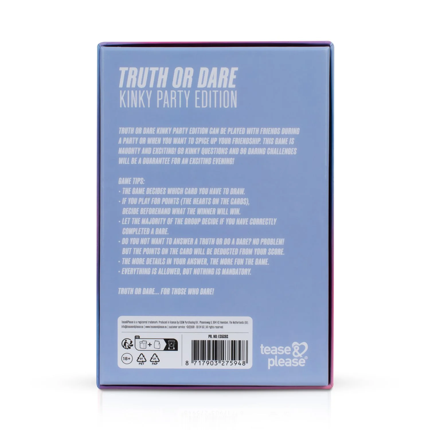 Tease & Please - Truth or Dare Kinky Edition - for a group