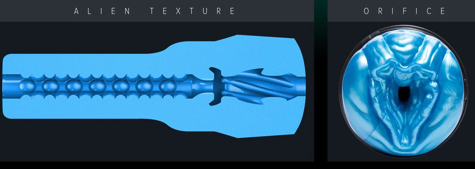 Fleshlight - Alien - Blauw