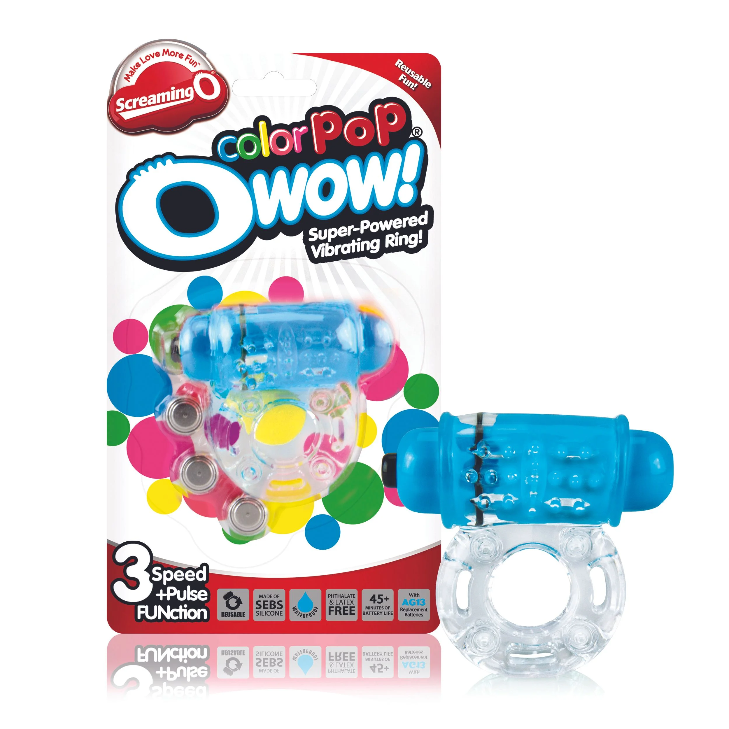 The Screaming O - Color Pop Owow Blauw