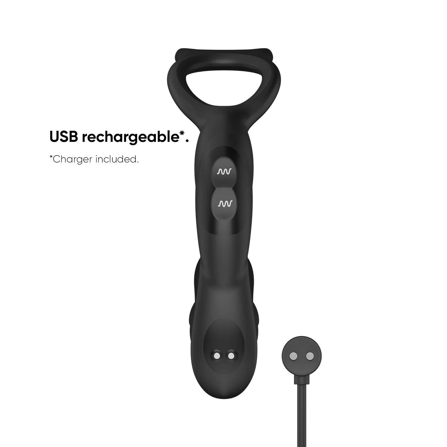 Nexus - Simul8 Prostaat Vibrator Met Cockring & Ballstretcher