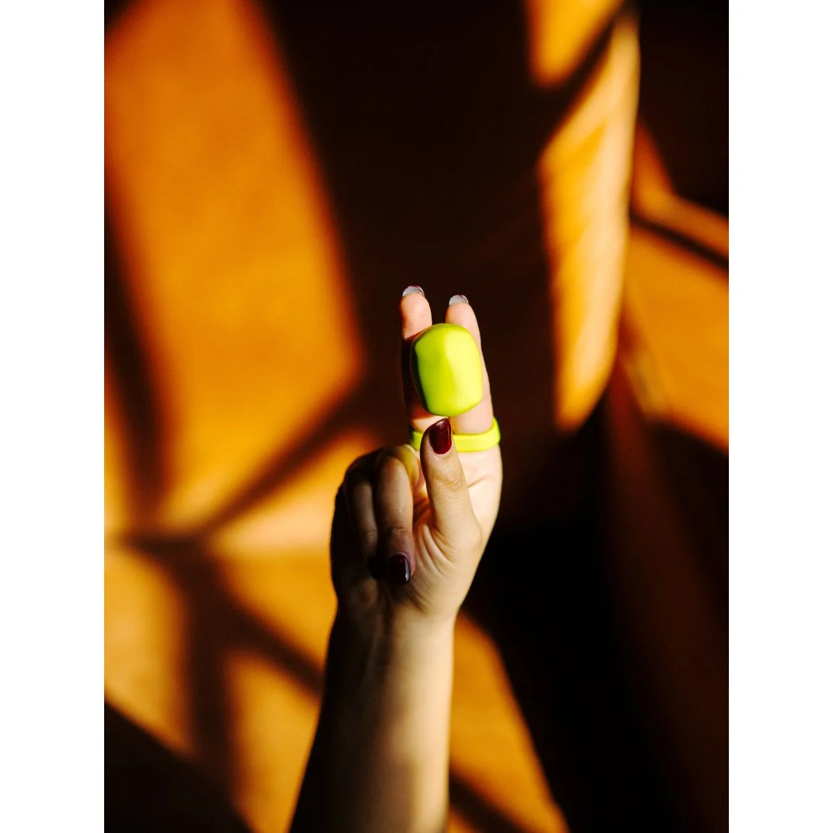Dame - Fin Finger Vibrator Citrus