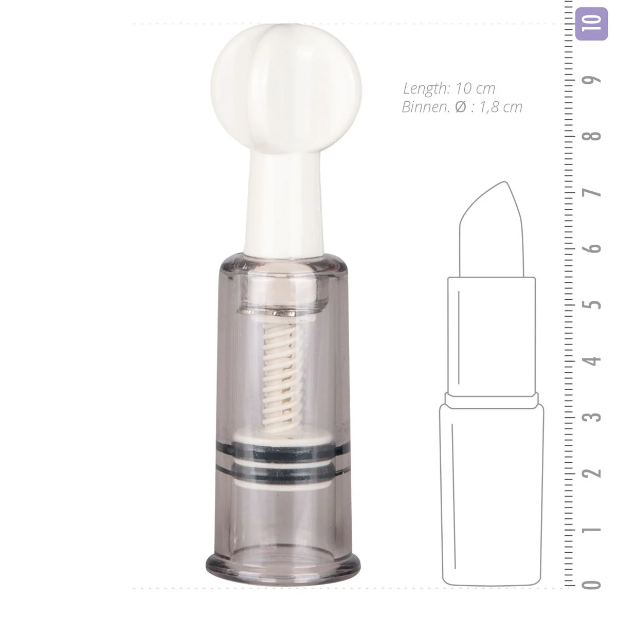 Fetish - Tepel En Clitoris Zuigers 3 Stuks