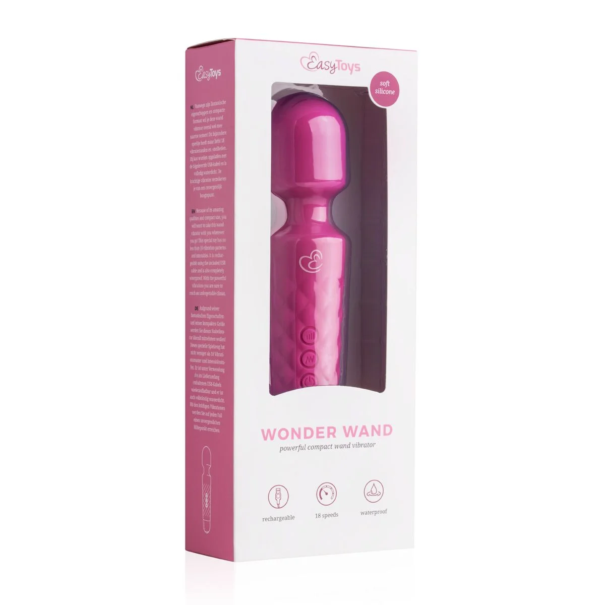 Mini Wand Vibrator - Roze