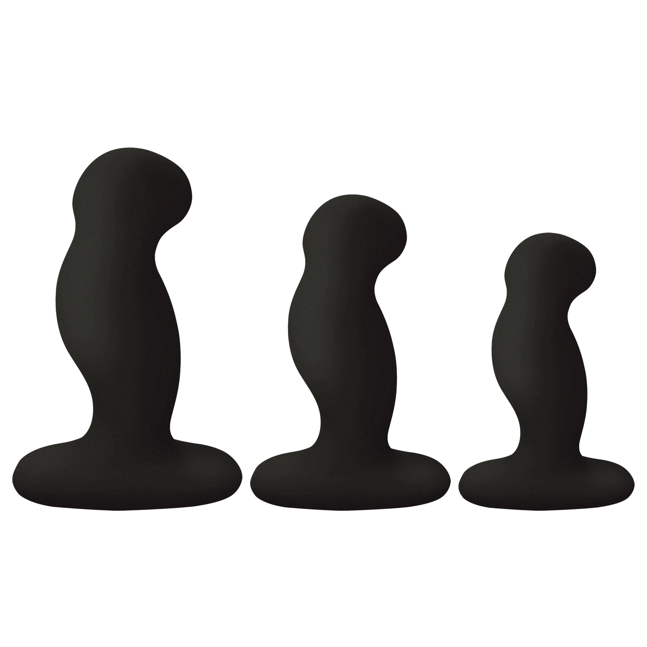 Nexus - G-Play Trio Plus Unisex Vibrator Pack - S/M/L - Zwart