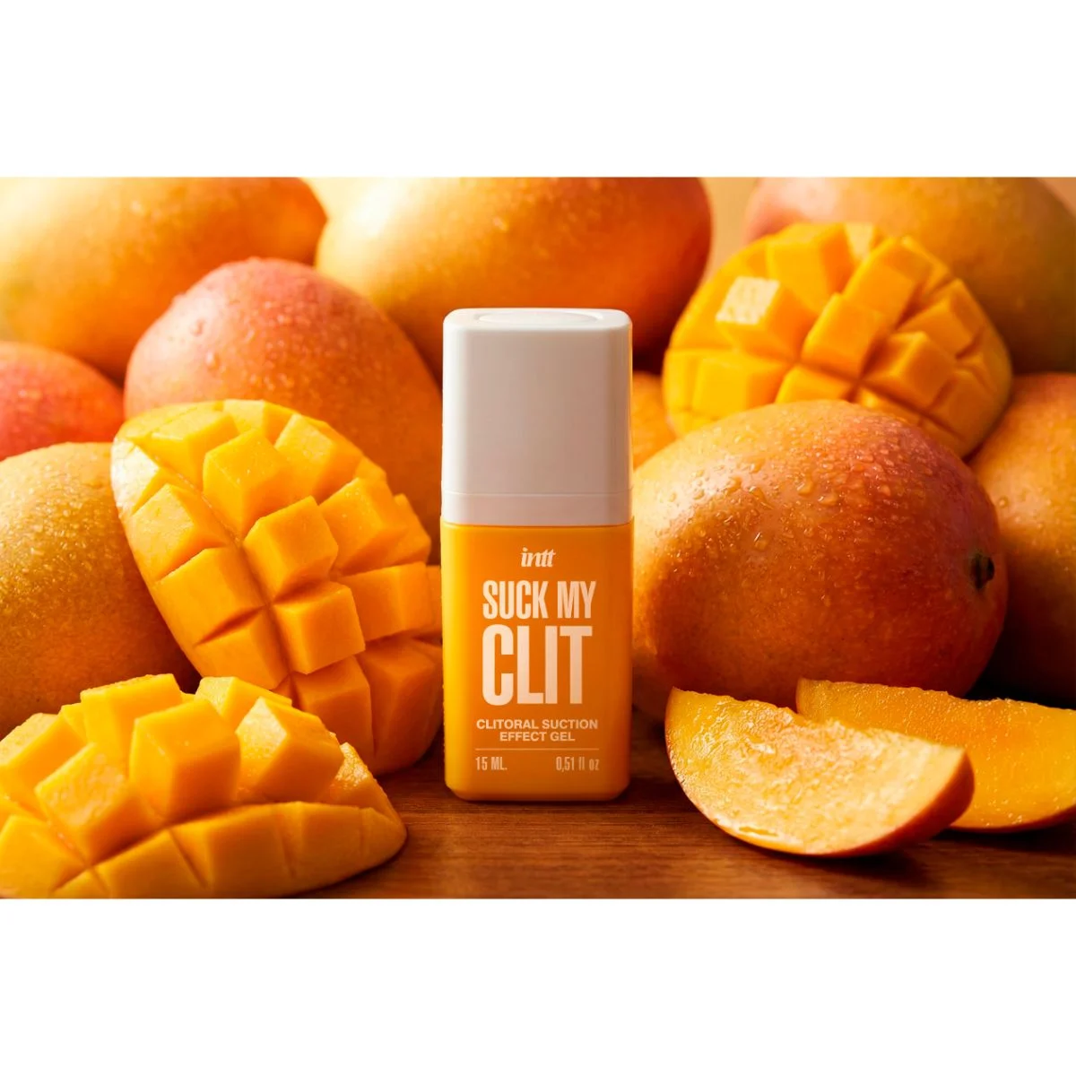INTT - Suck My Clit Gel Tropical Mango - 15ml