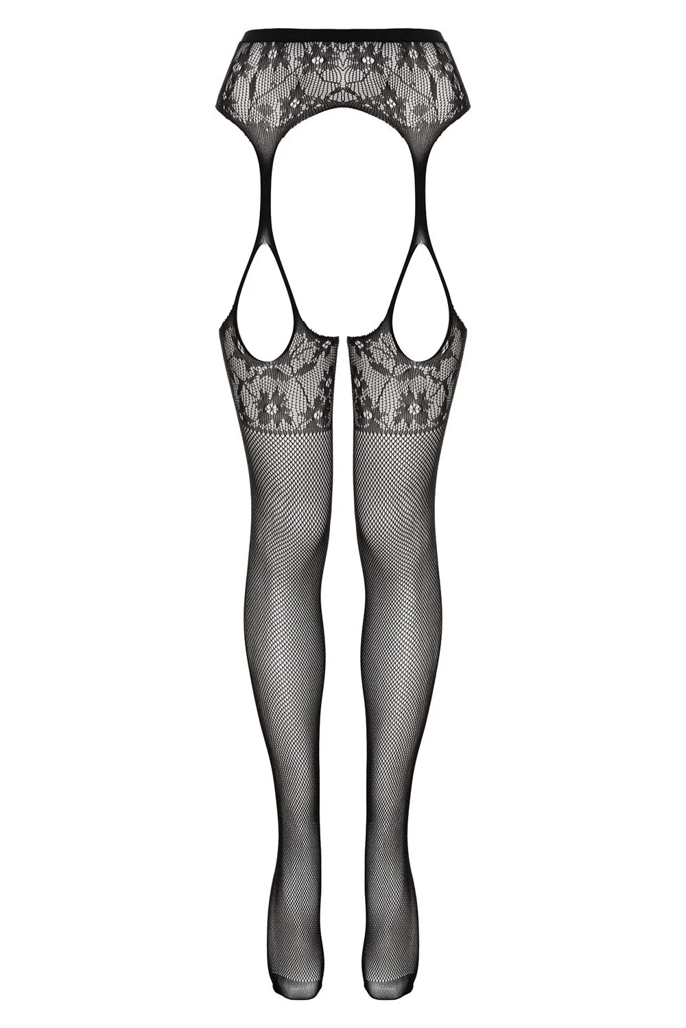 Christine - Jarretel Panty Sulita - Zwart