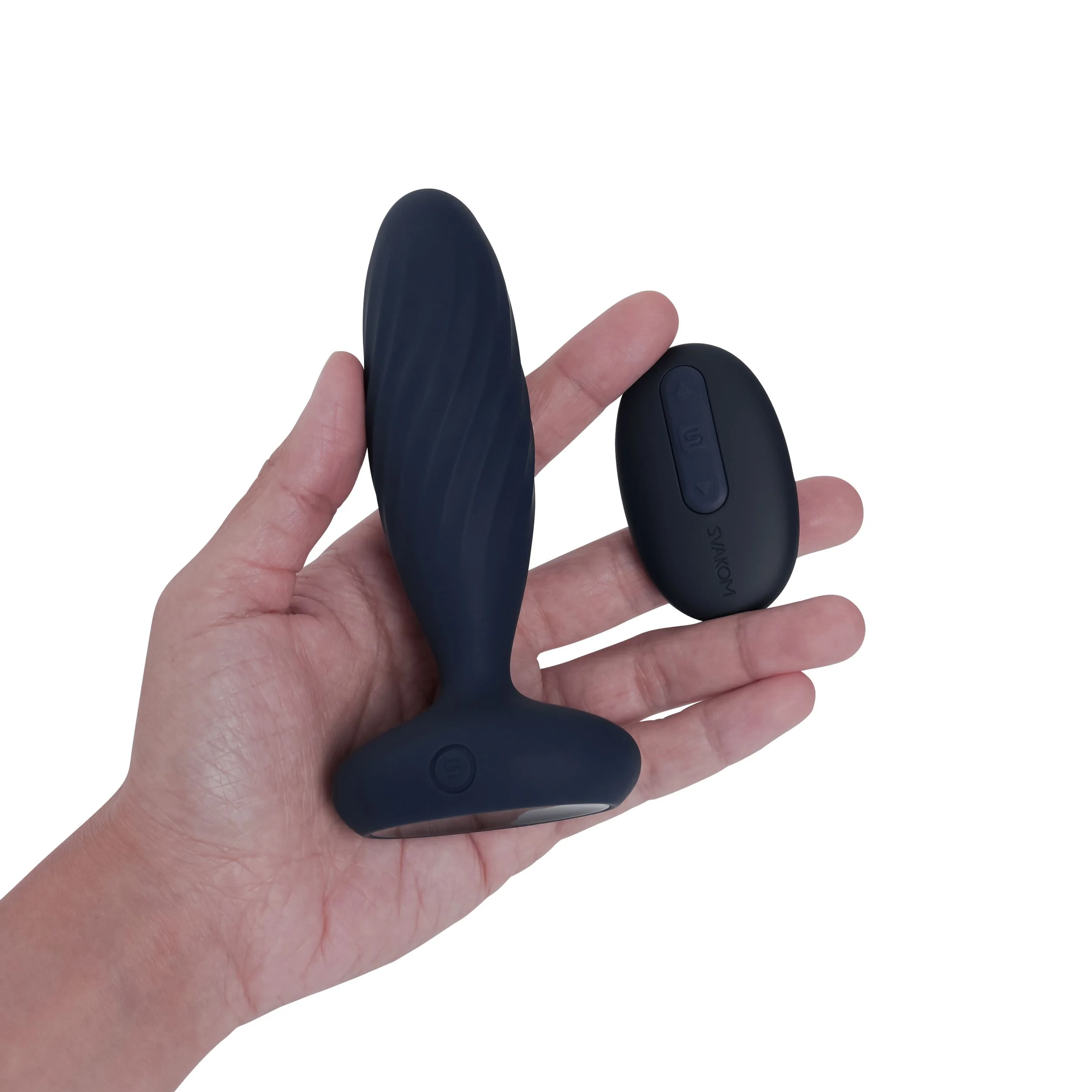 SVAKOM - Jordan Stotende Butt Plug - Blauw