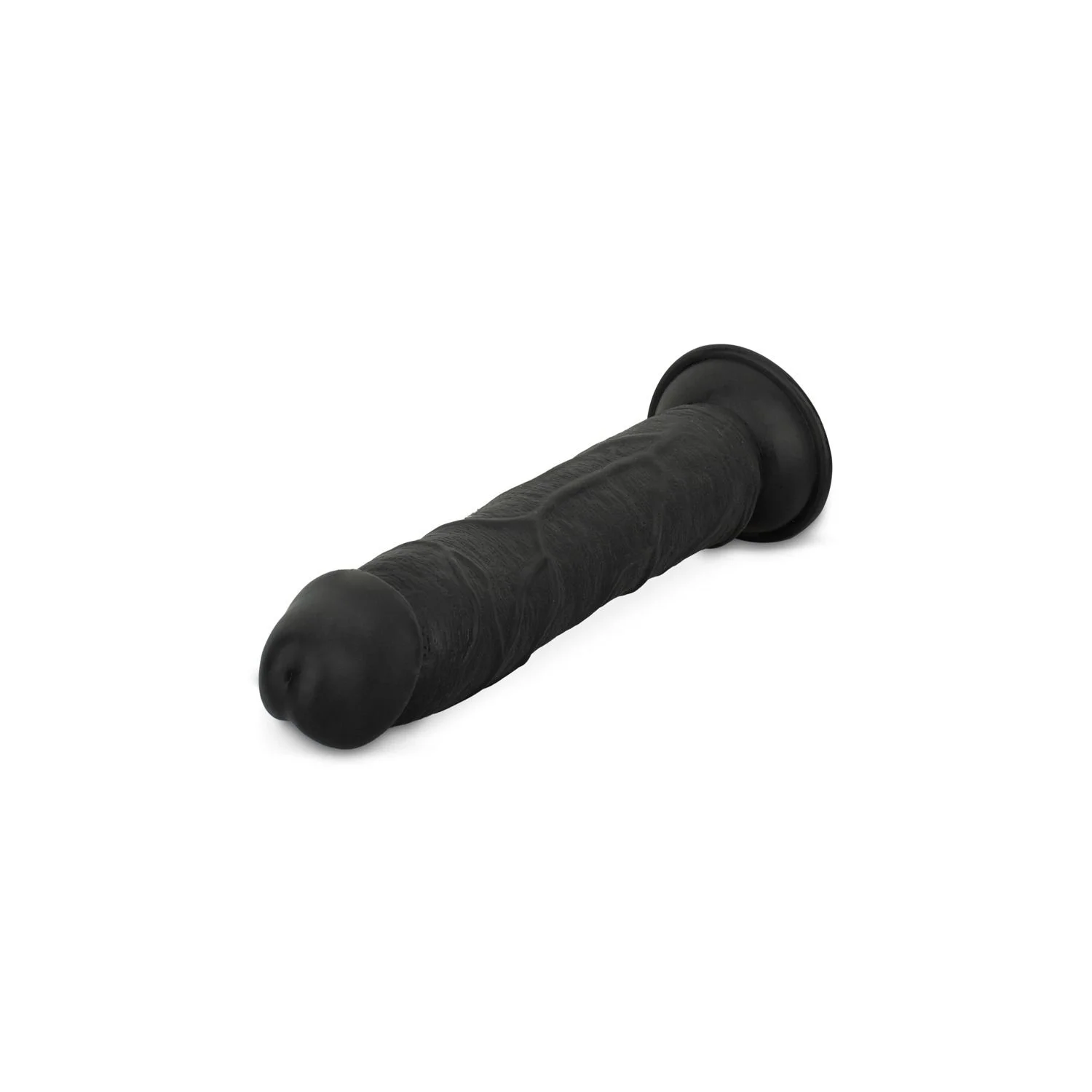 Dildo zonder ballen 17,5 cm - Zwart