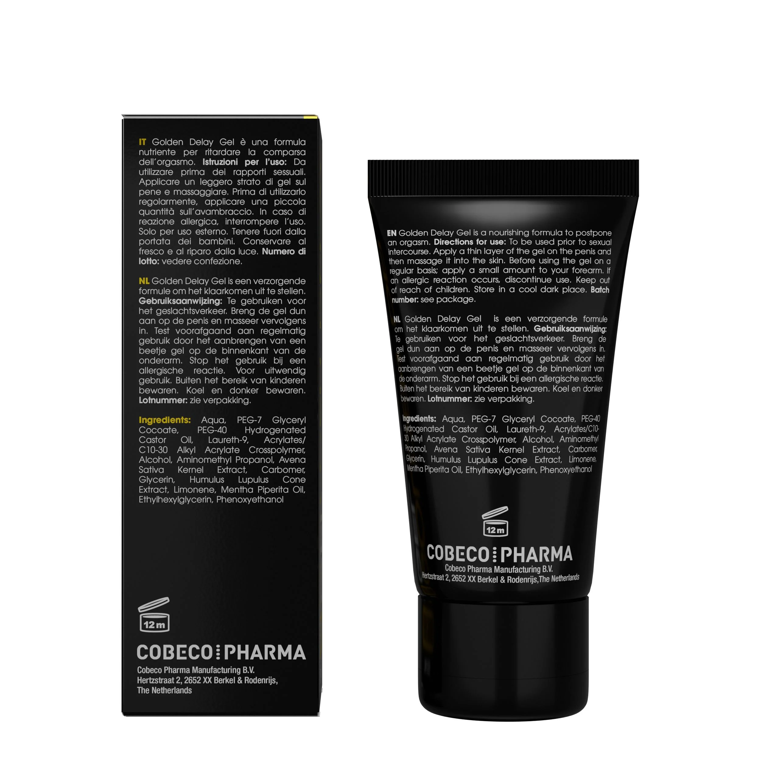 Golden Delay Gel - 50 ml