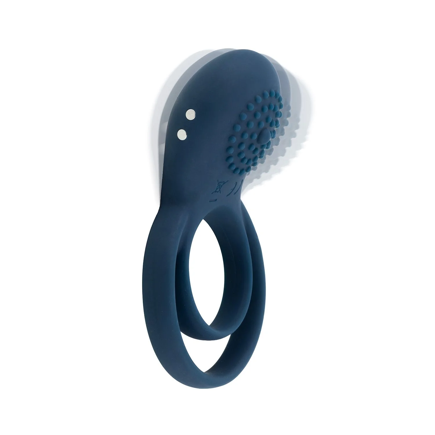 Boners - Vibrerende Cockring voor Koppels - Blauw