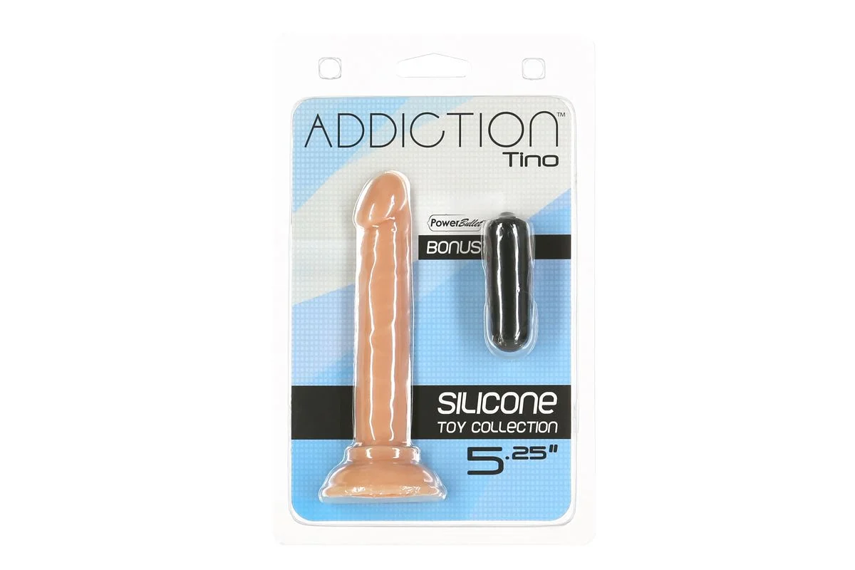 Addiction -  Tino Siliconen Dildo - 13 cm
