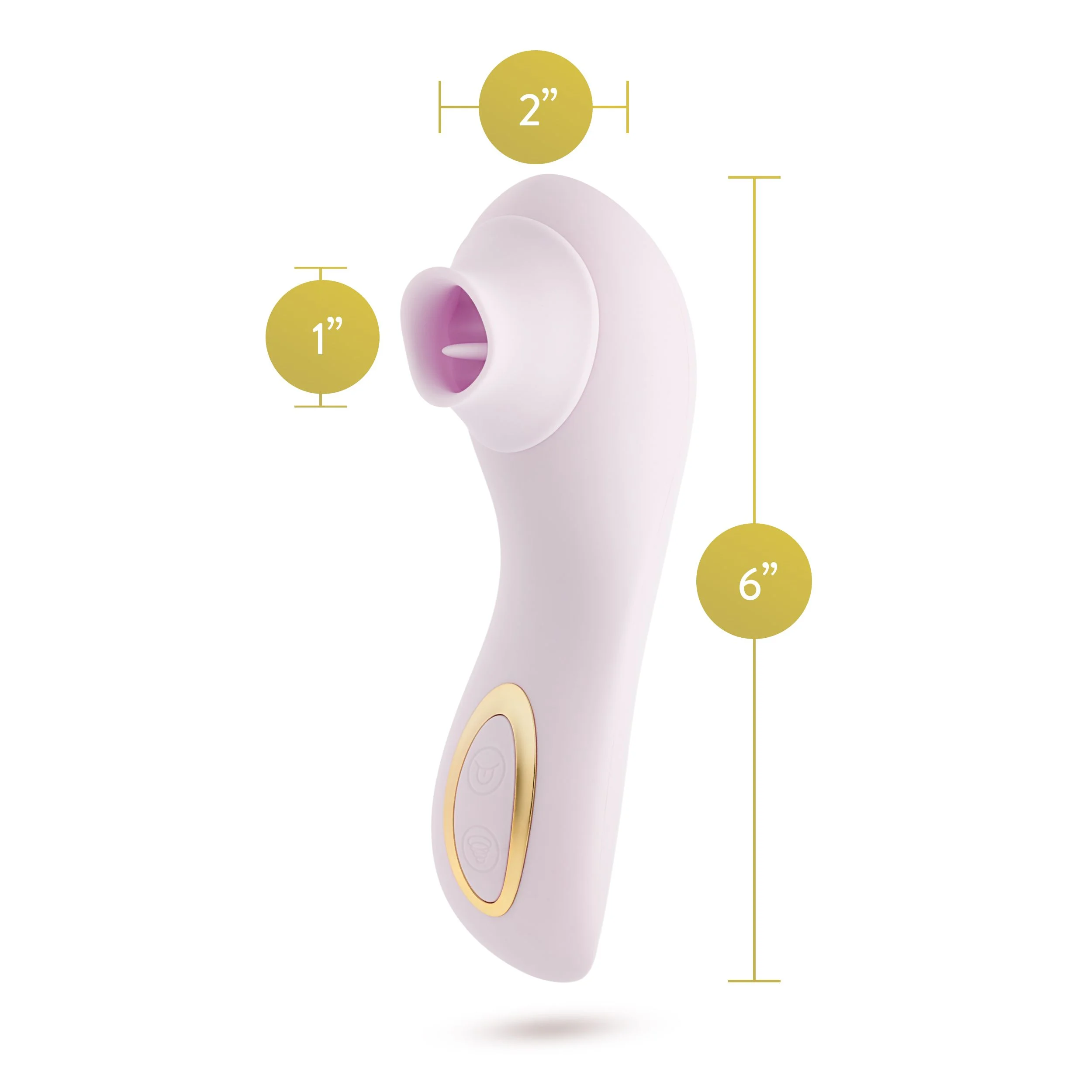 Blush - Delice Fleur Luchtpulserende Vibrator - Barely Purple
