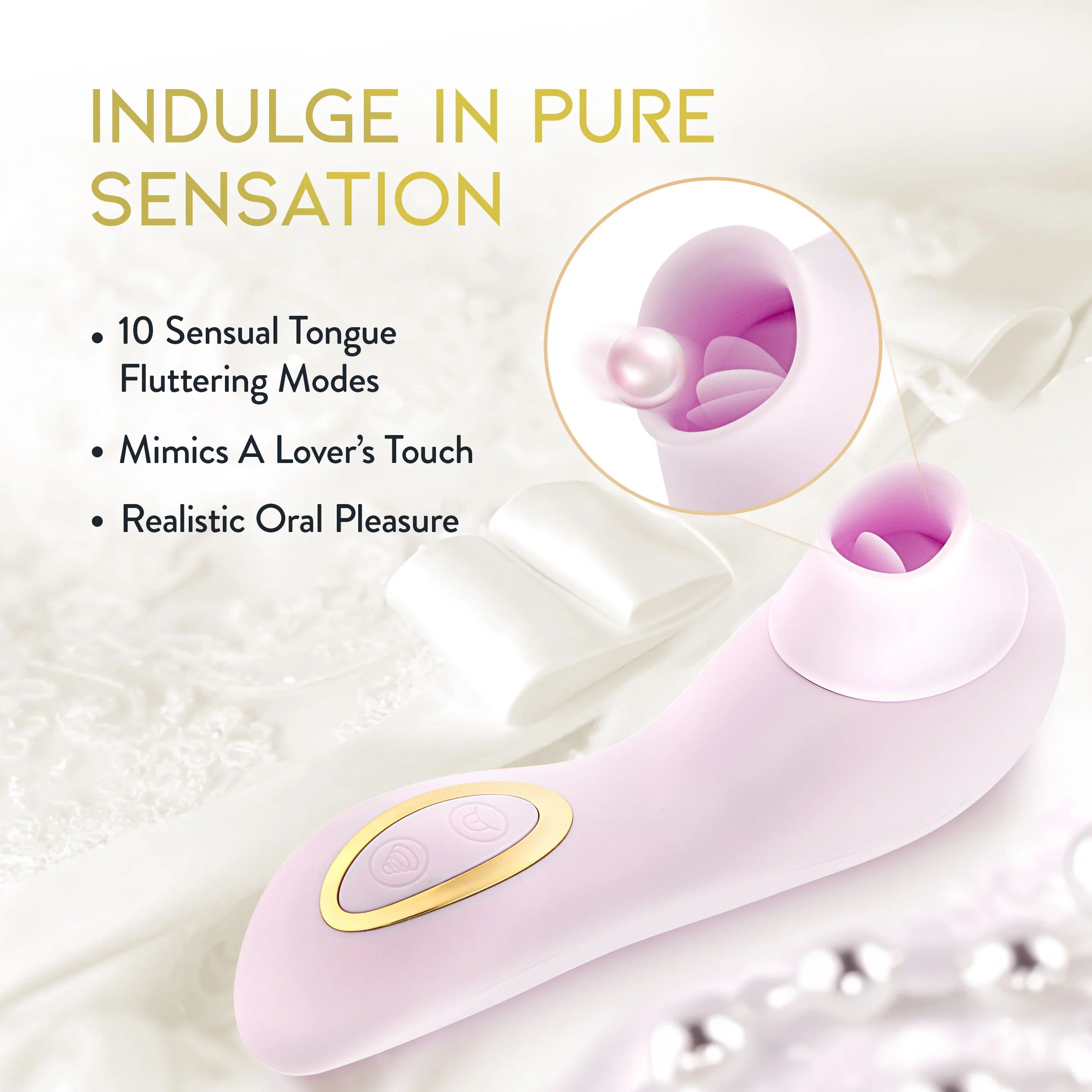 Blush - Delice Fleur Luchtpulserende Vibrator - Barely Purple