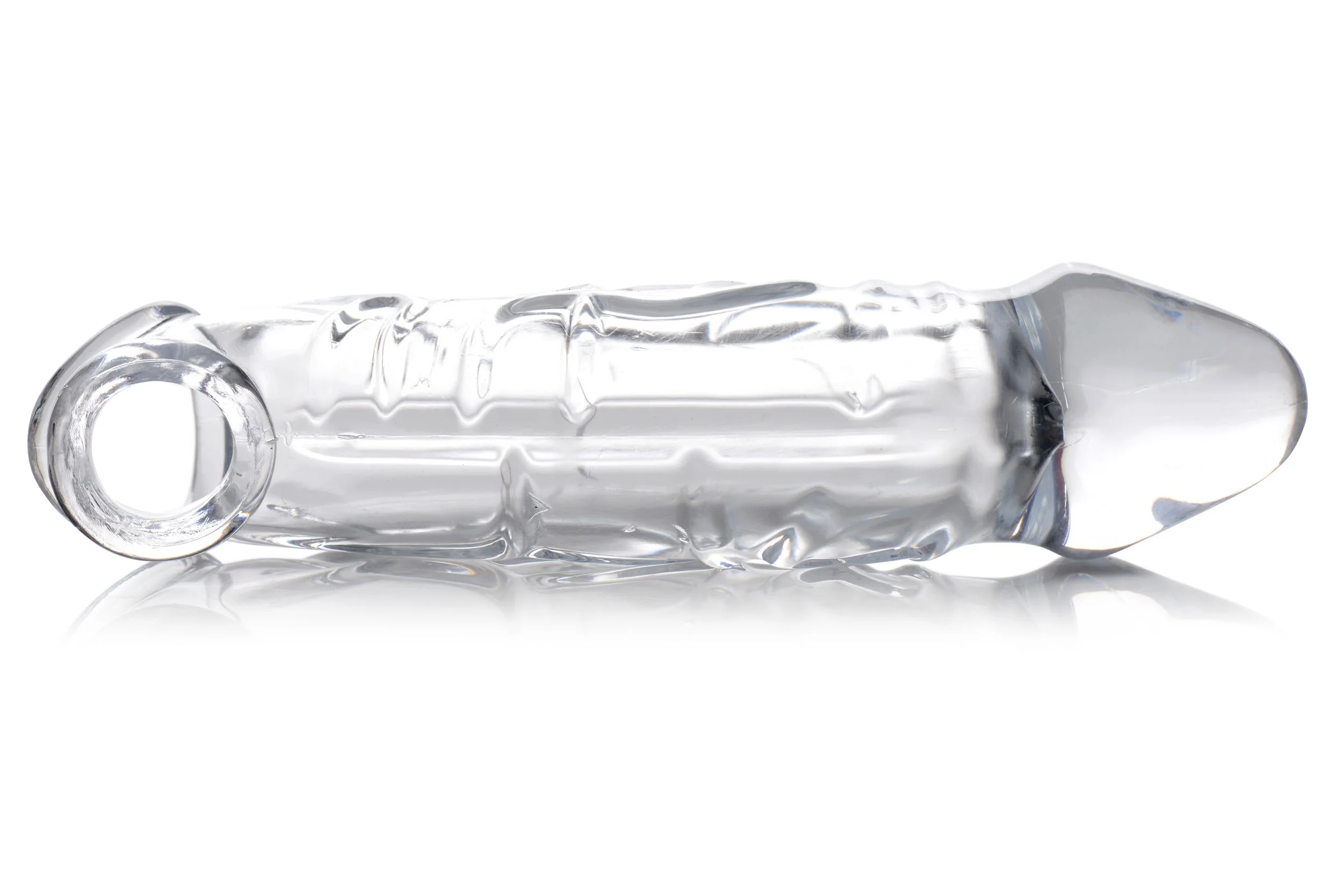 Clear Extender Gebogen Penissleeve