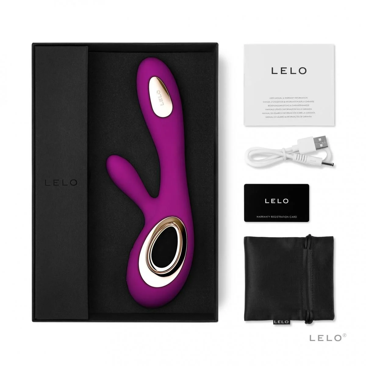 LELO - Soraya Wave G-Spot Vibrator - Deep Rose