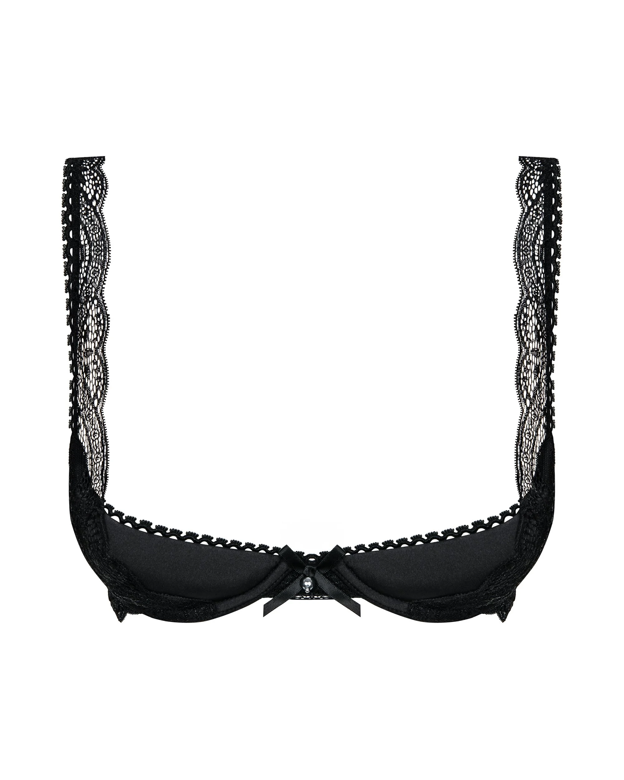 Miamor BH Met Kwart Cups - Zwart