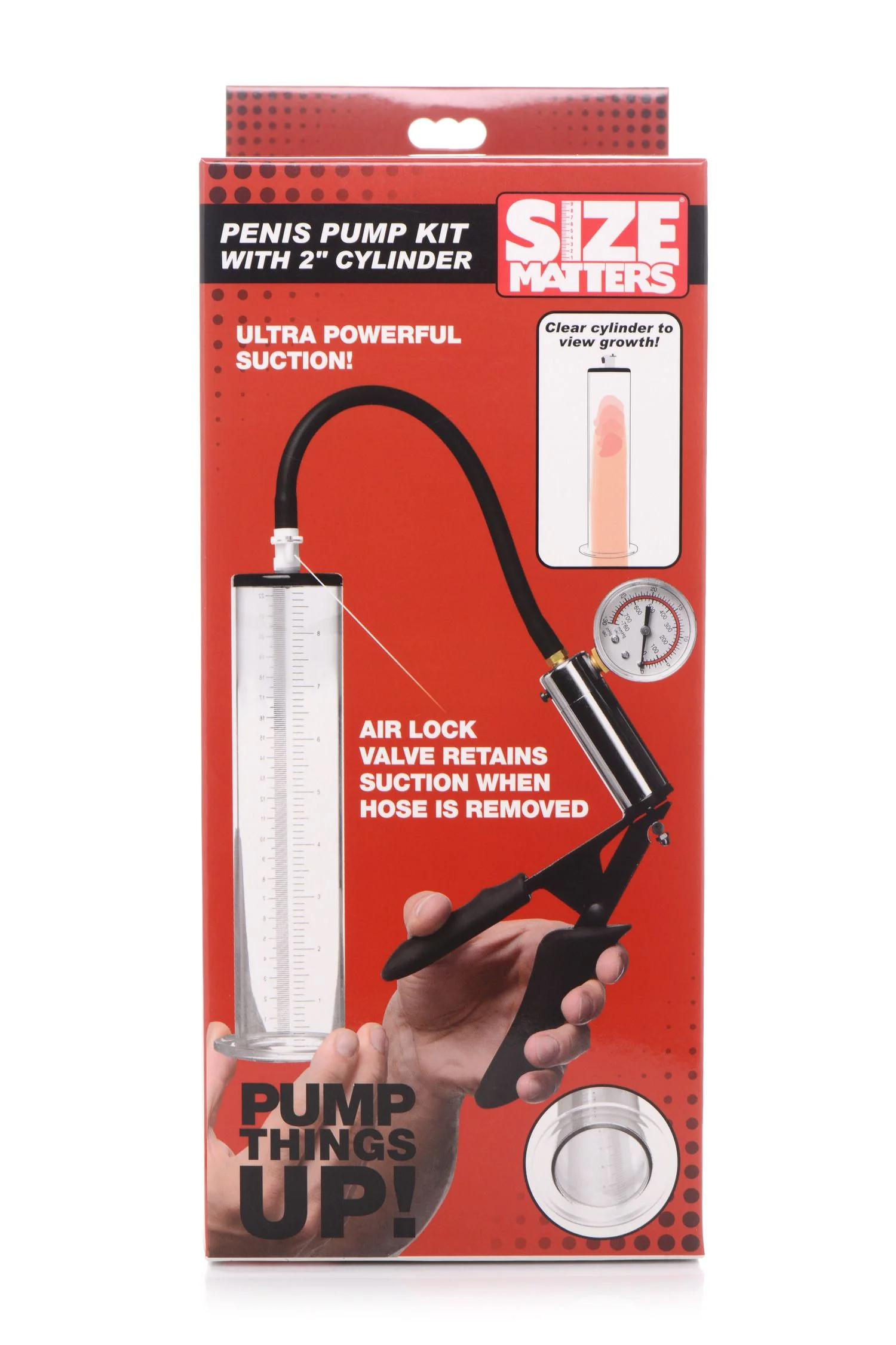 Size Matters - Penis Pomp Kit - Transparante Cilinder Ø5 cm