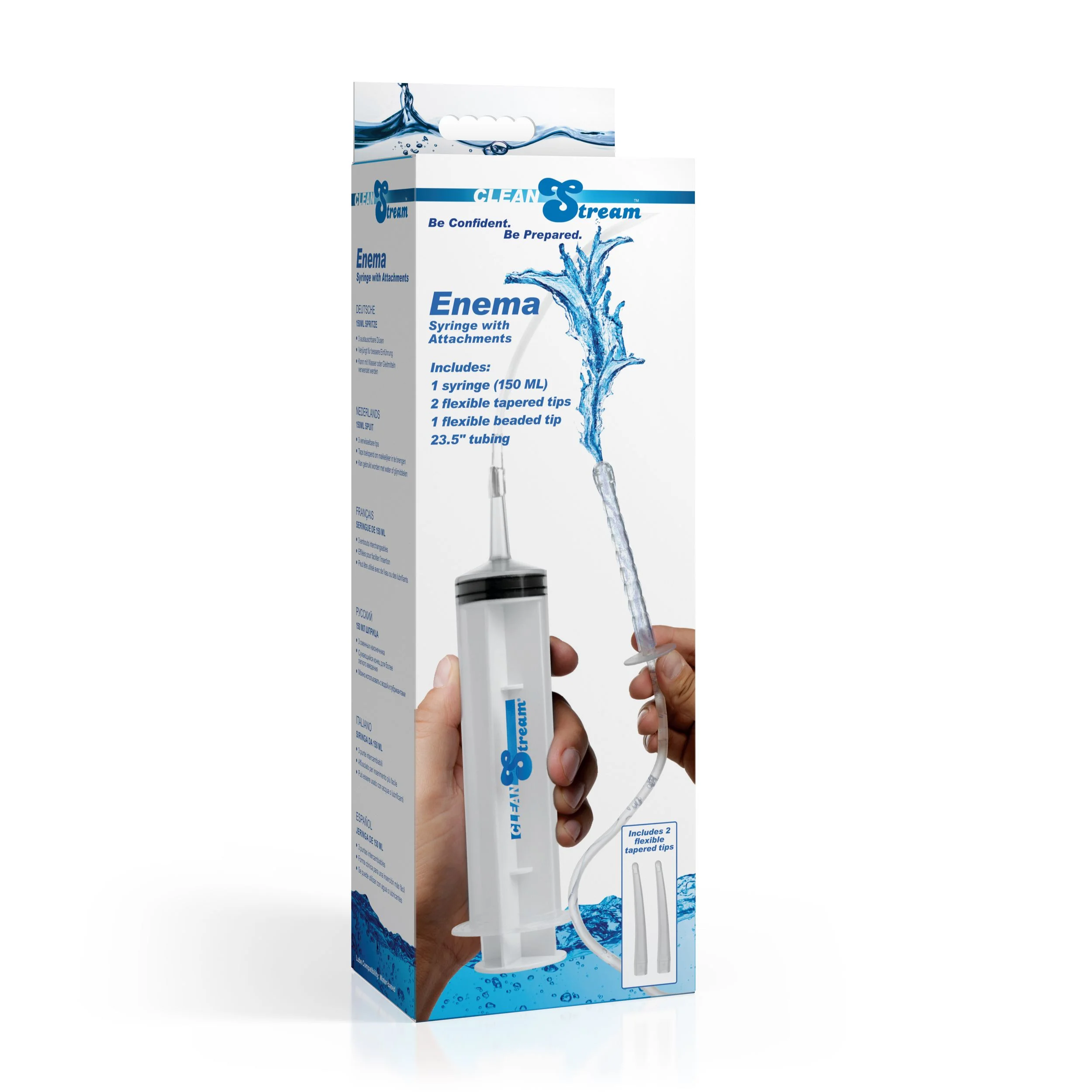 XR Brands - Enema Spuit met Accessoires - 150 ml