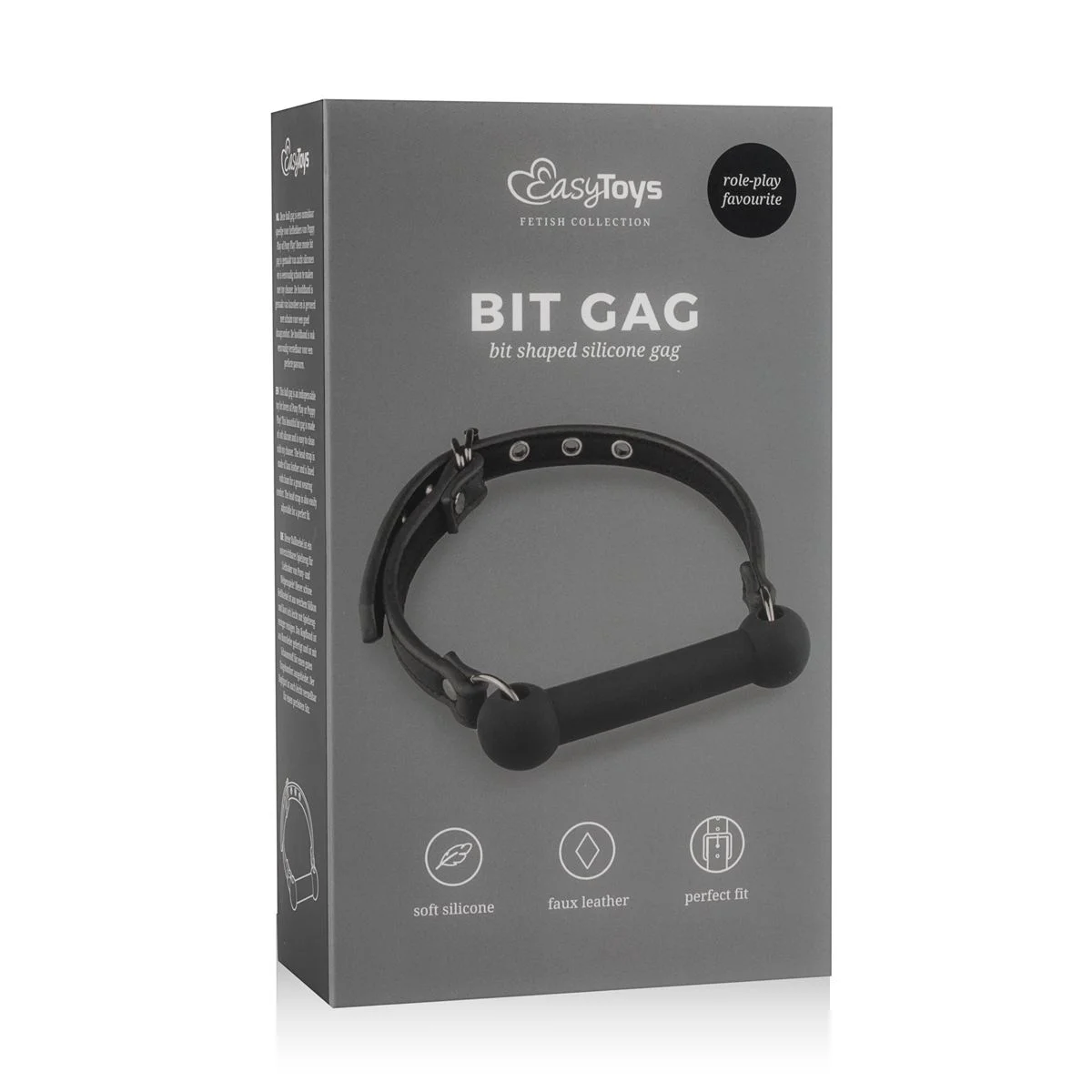 Fetish - Siliconen Bit Gag